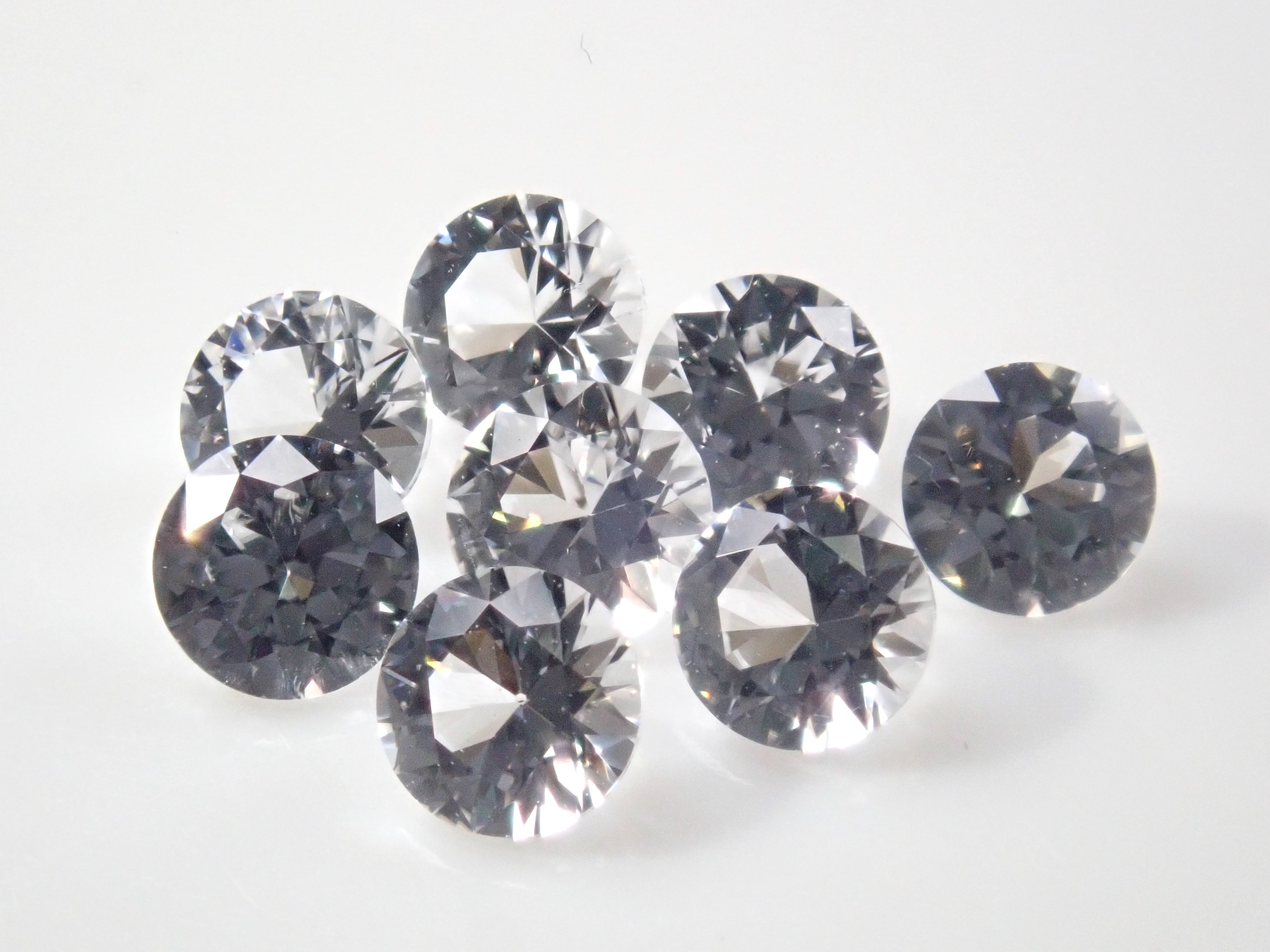 Limited to 8 stones: Russian phenakite (round cut, 3mm) 1 loose stone. Discounts available for multiple purchases.