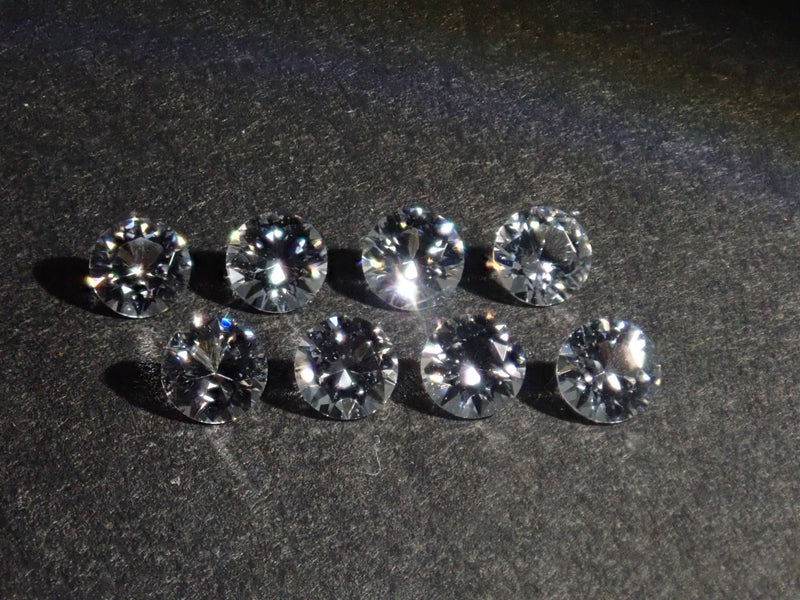 [On sale from 10pm on 5/19] Limited to 8 stones, 1 Russian phenakite loose stone (3mm, round cut) [Multiple purchase discounts available]