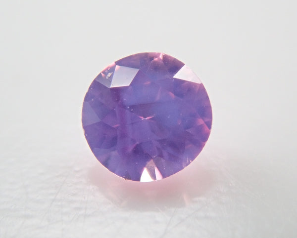 [On sale at 22:00 on 5/19] Vietnam unheated silky pink sapphire 2.4mm/0.078ct loose stone
