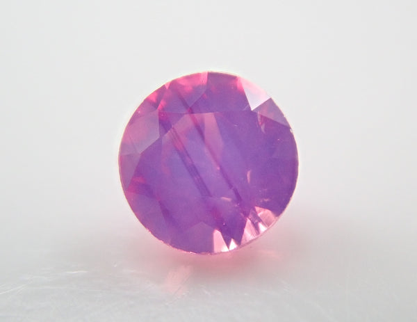 [On sale at 22:00 on 5/19] Vietnam unheated silky pink sapphire 2.5mm/0.084ct loose stone