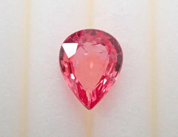 [On sale from 10pm on 5/23] Mozambique pink sapphire 0.323ct loose stone