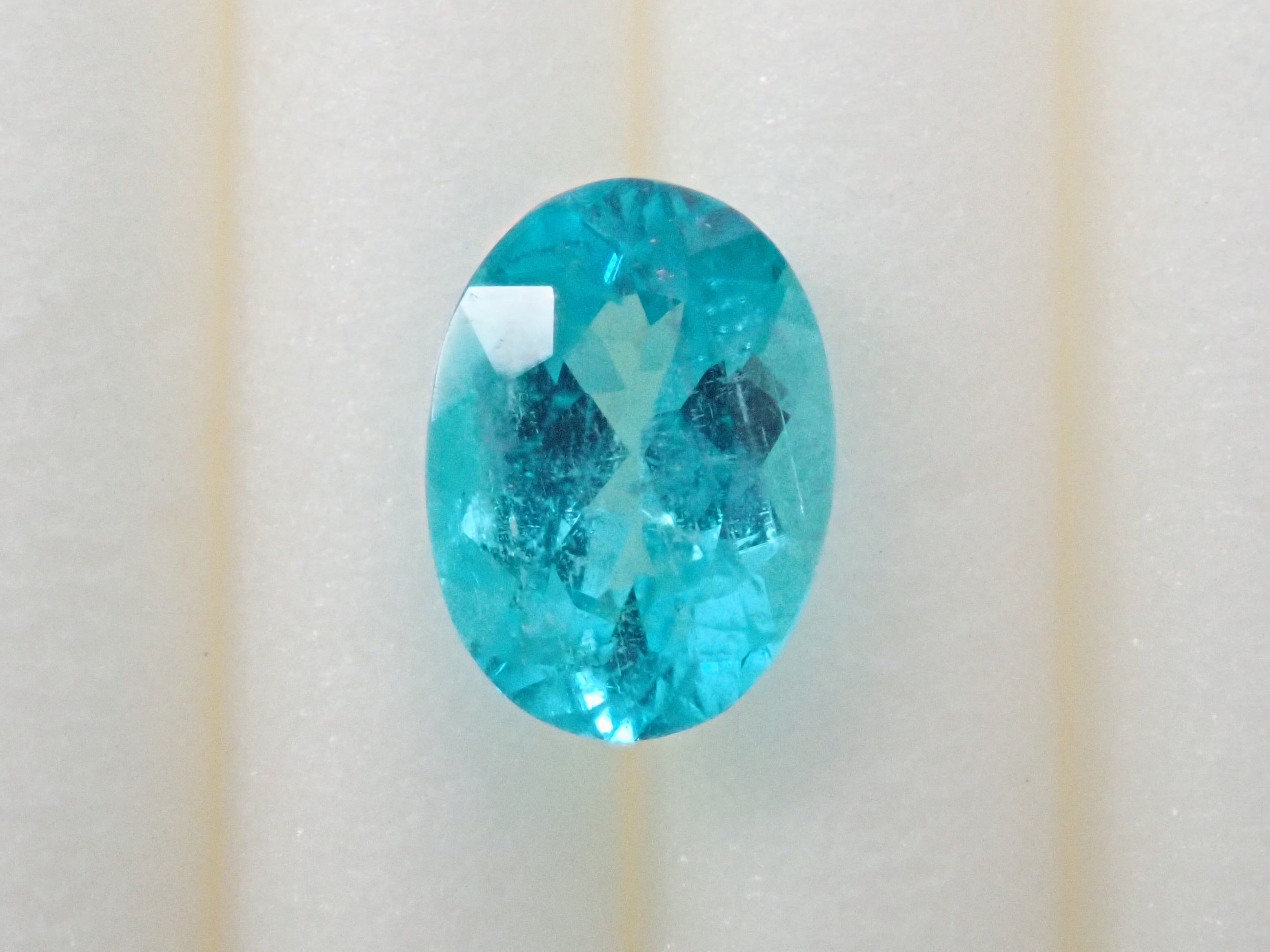 Brazilian Paraiba Tourmaline 0.341ct loose stone (CuO:1.81%, MnO:1.96%) Nakahokan analysis report