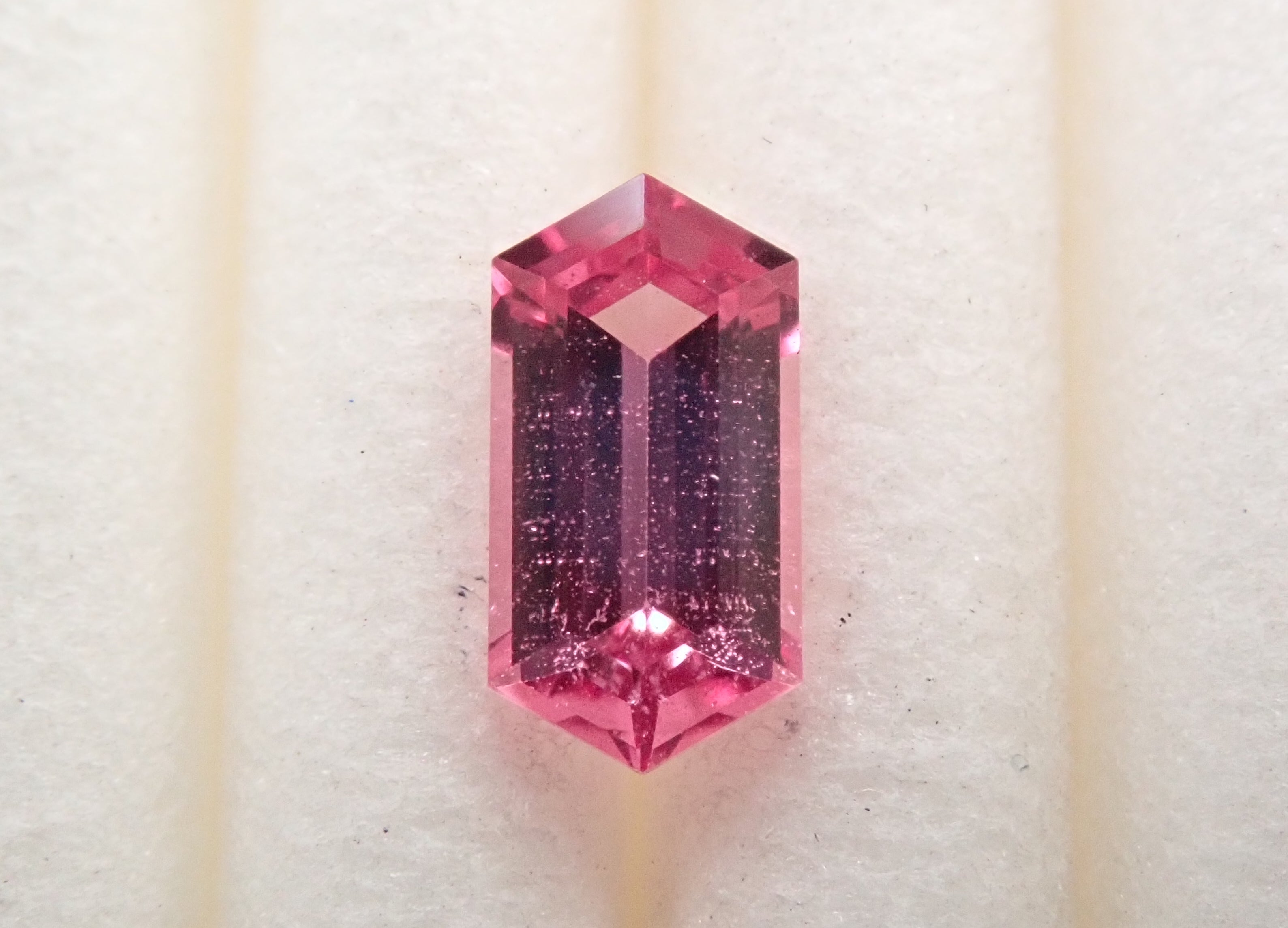 Madagascar pink sapphire 0.346ct loose stone