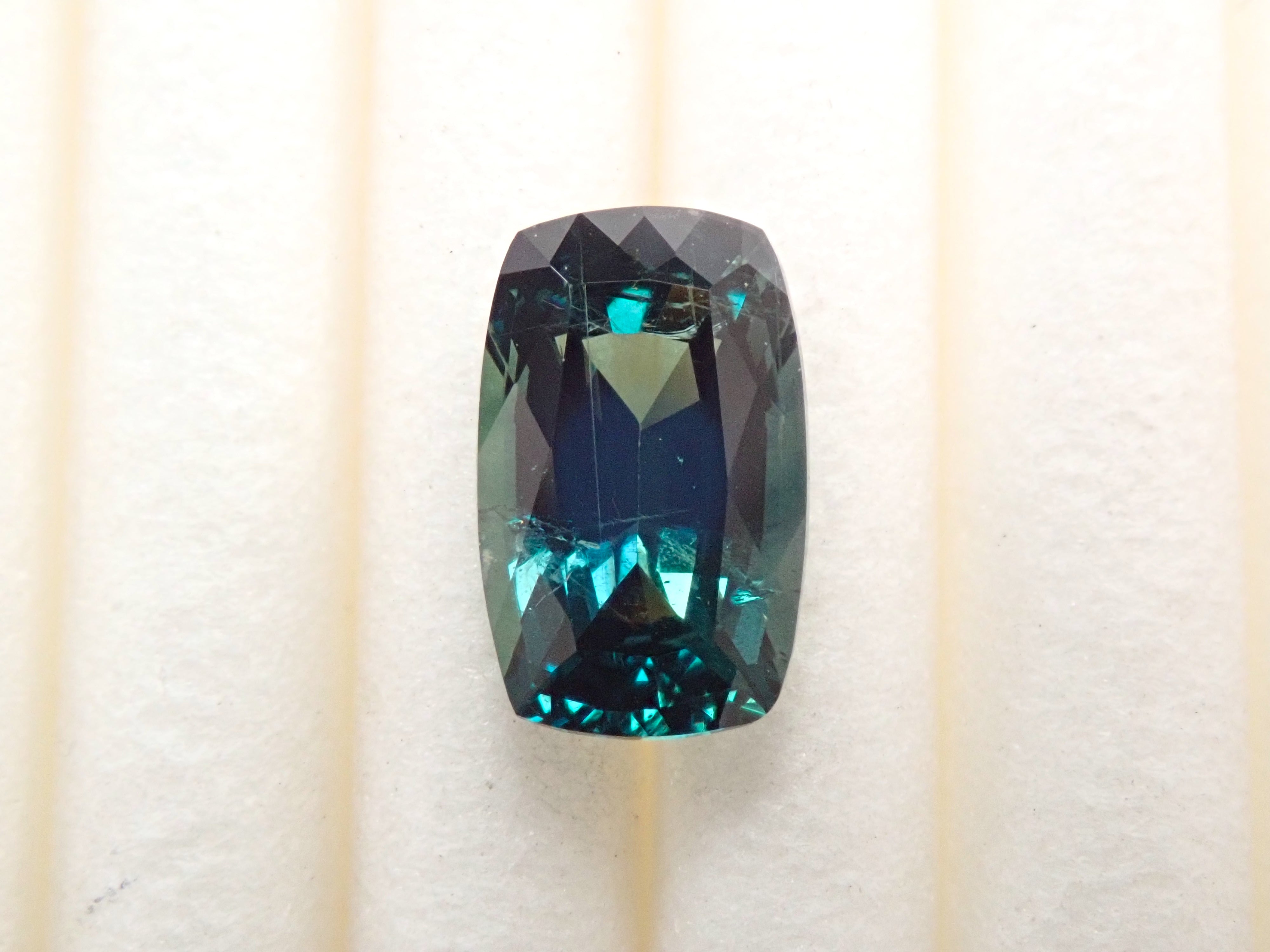 Nigerian teal green sapphire 1.049ct loose stone