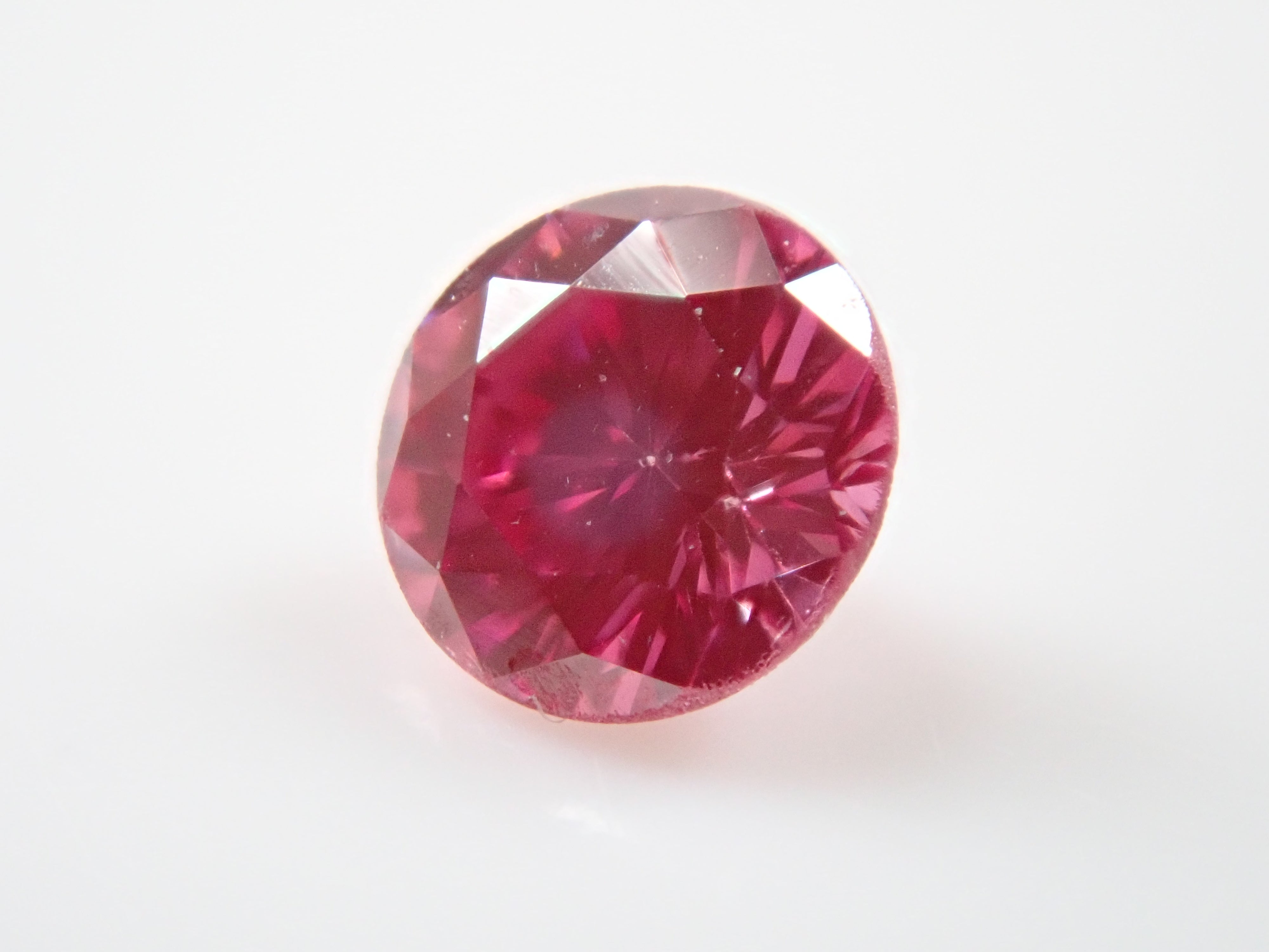 【お得♡】ピンクダイヤ　６粒 ピンクダイヤモンド（トリートメント） 0.095ctルース(FANCY PURPLISH