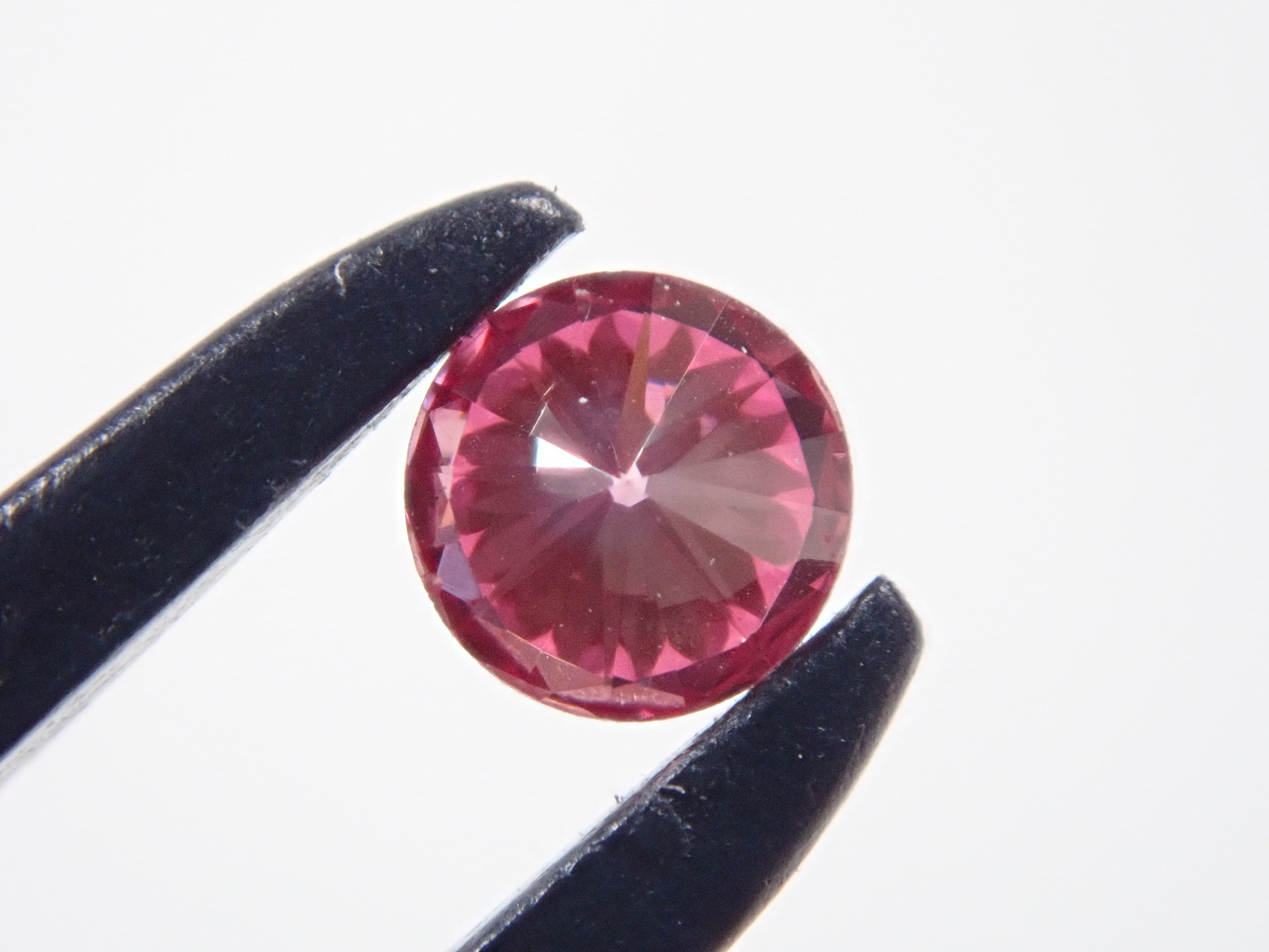 ピンクダイヤモンド（トリートメント） 0.095ctルース(FANCY PURPLISH