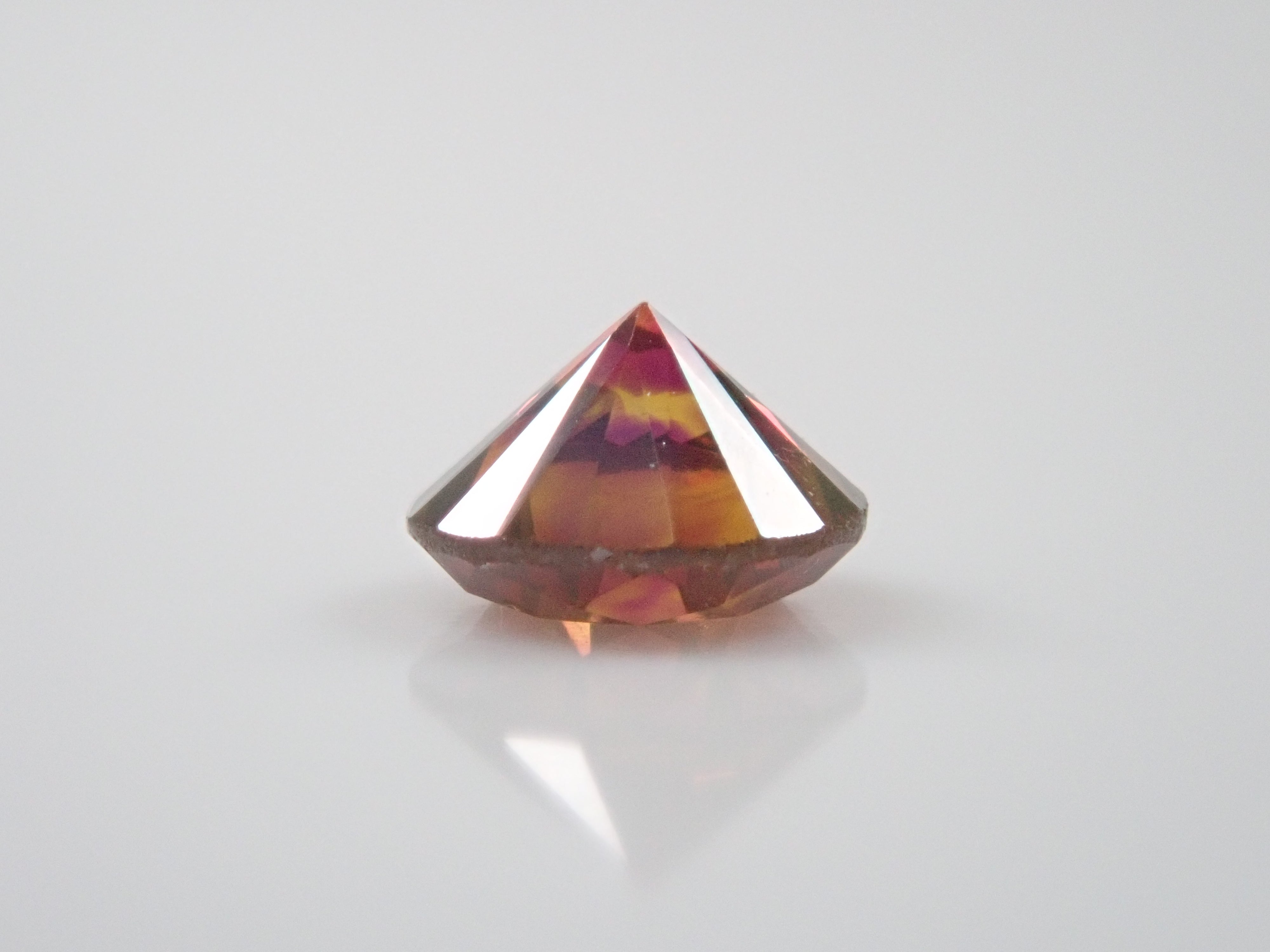 [Posted in 32501467] Brown Diamond (Treatment) 0.169ct Loose (FANCY RED BROWN, VS2)