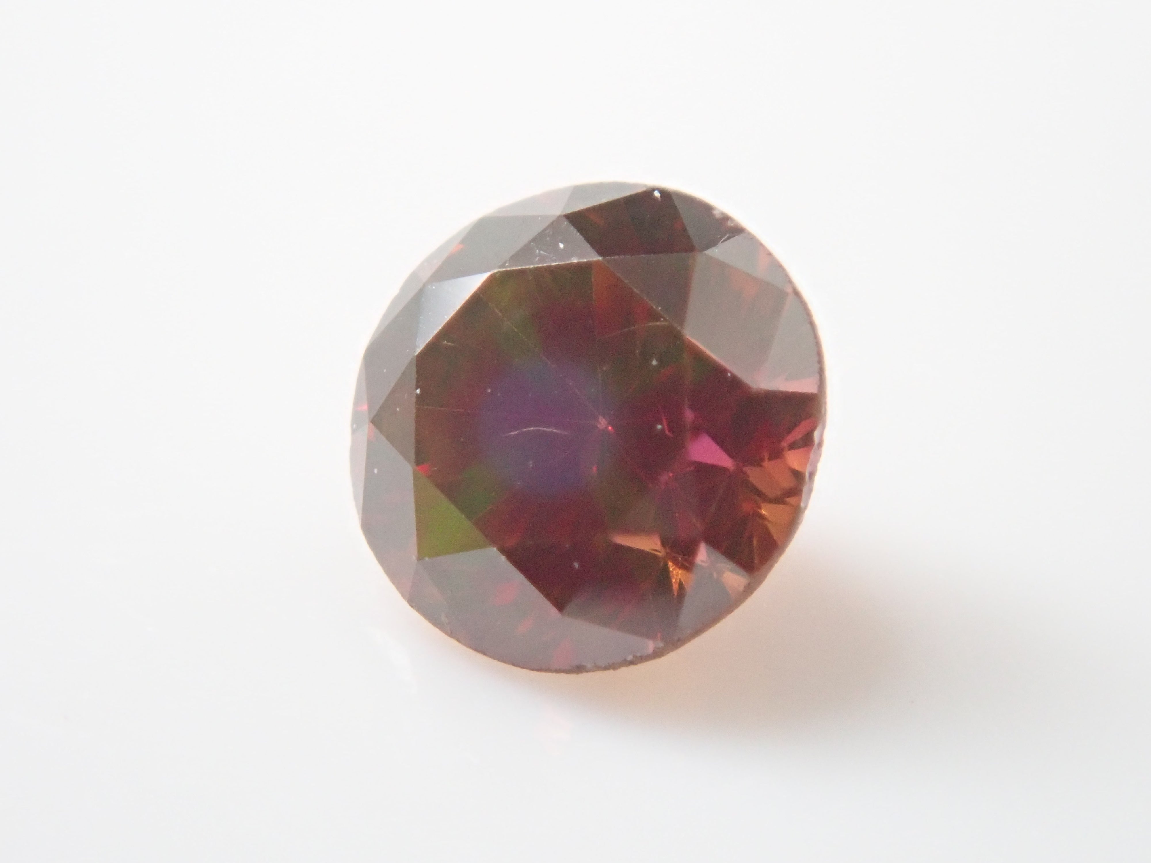 [Posted in 32501467] Brown Diamond (Treatment) 0.169ct Loose (FANCY RED BROWN, VS2)