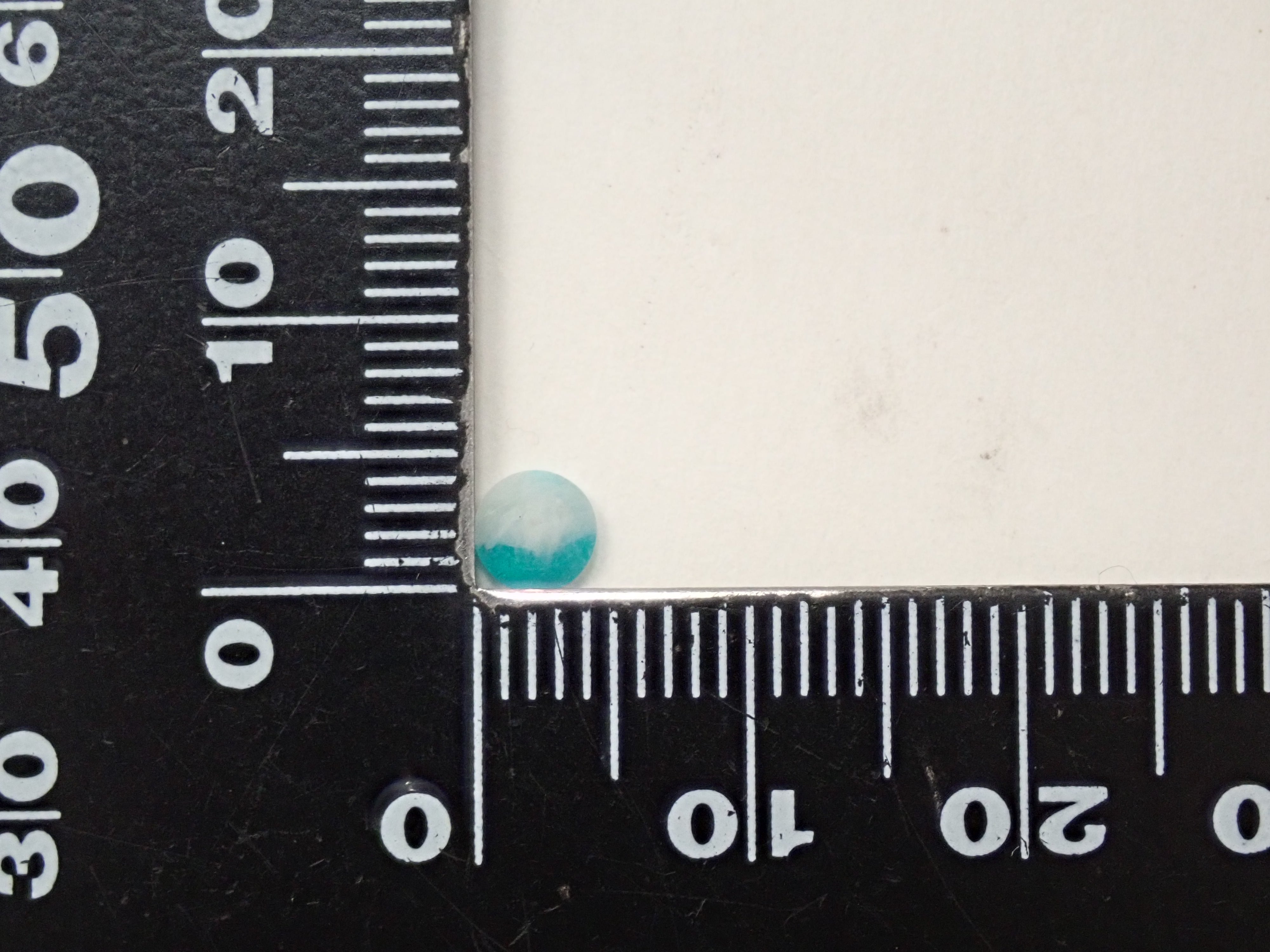 ブラジル産パライバトルマリンインクォーツ 4.5mm/0.309ctルース