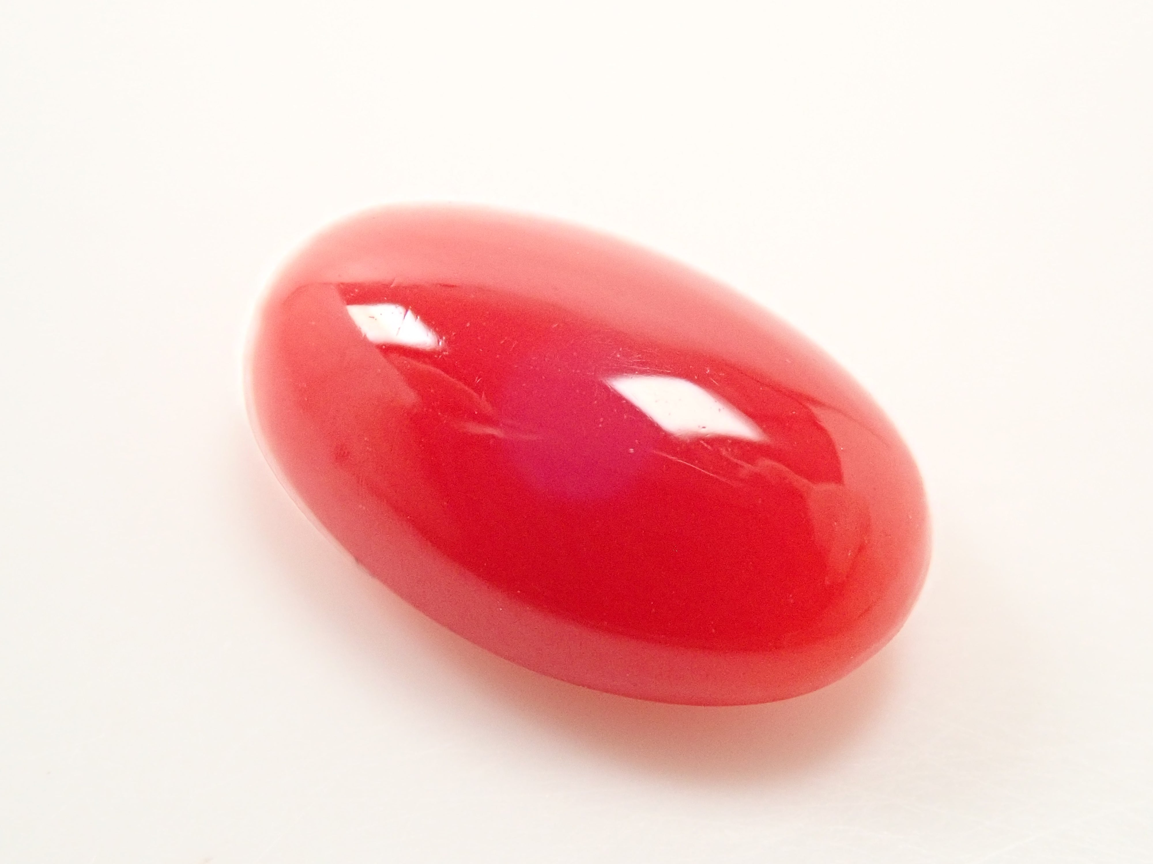 Listed as 12563220] Kochi Prefecture Blood Red Coral 2.187ct Loose