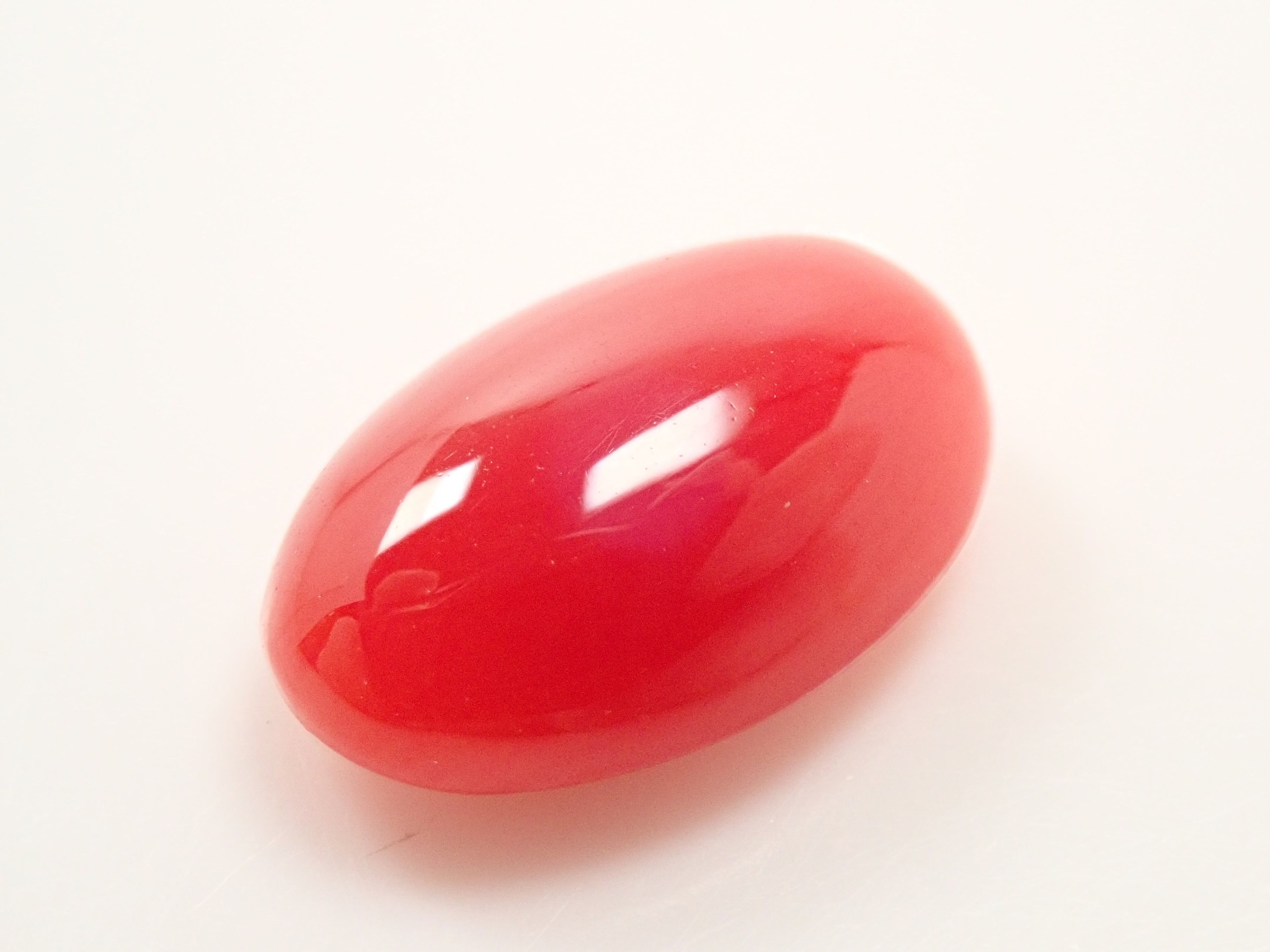 赤珊瑚　特大 Listed as 12563220] Kochi Prefecture Blood Red Coral 2.187ct Loose