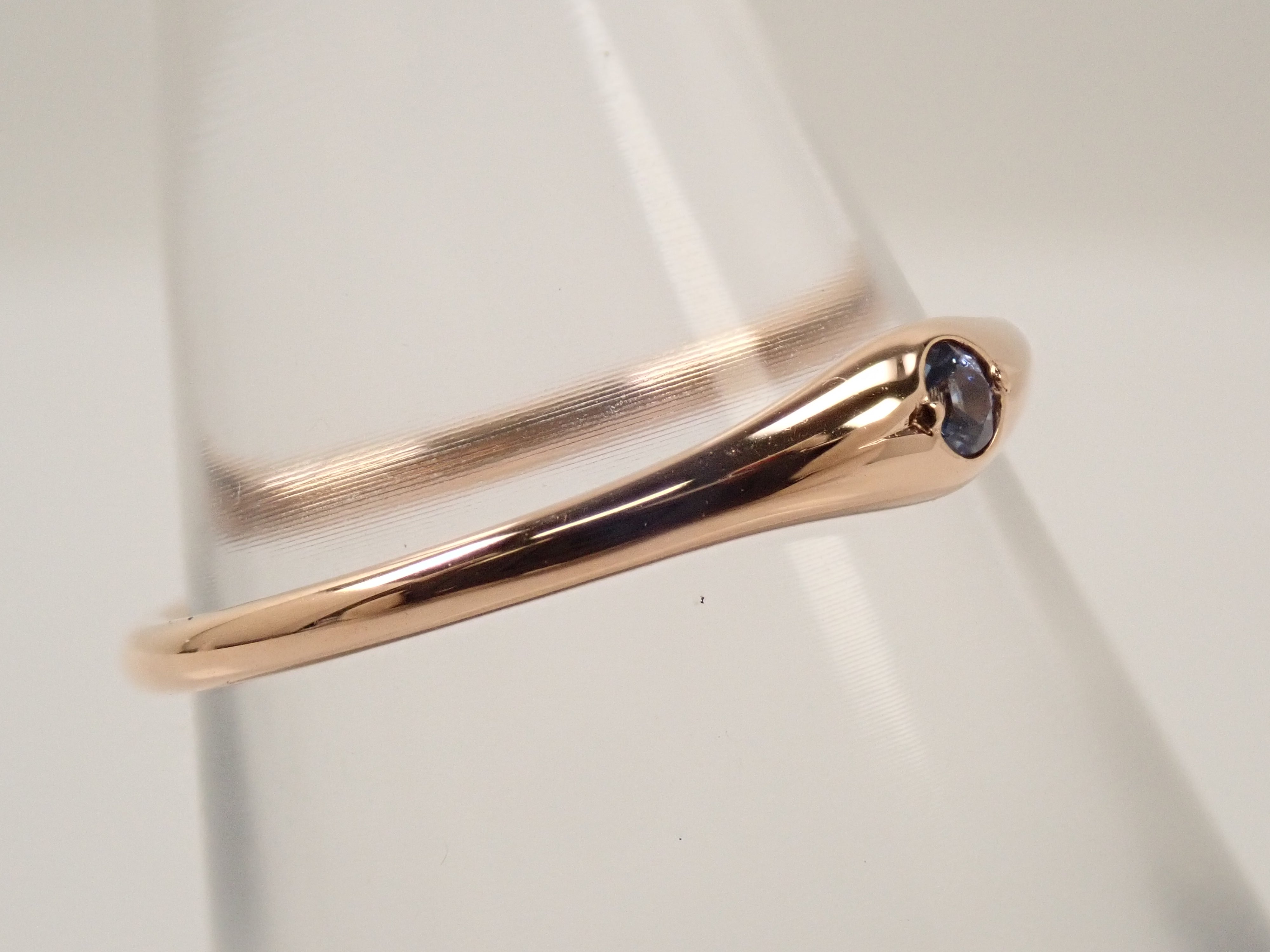 【22602613掲載】【カラフリ】K18PG ベニトアイト 0.03ct ペンダントトップ（ネックレストップ）