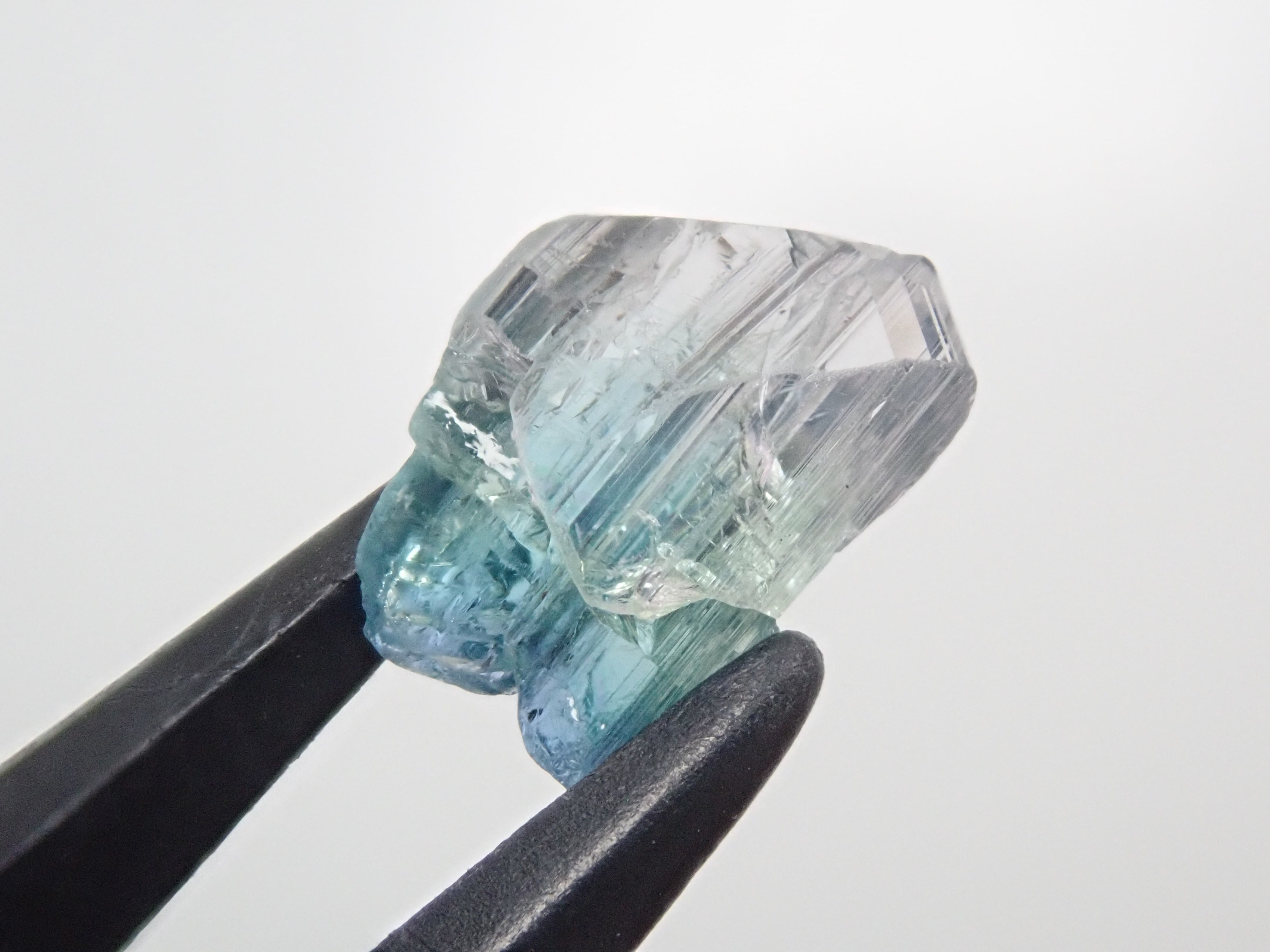 Bicolor Zoisite 1.497ct rough stone