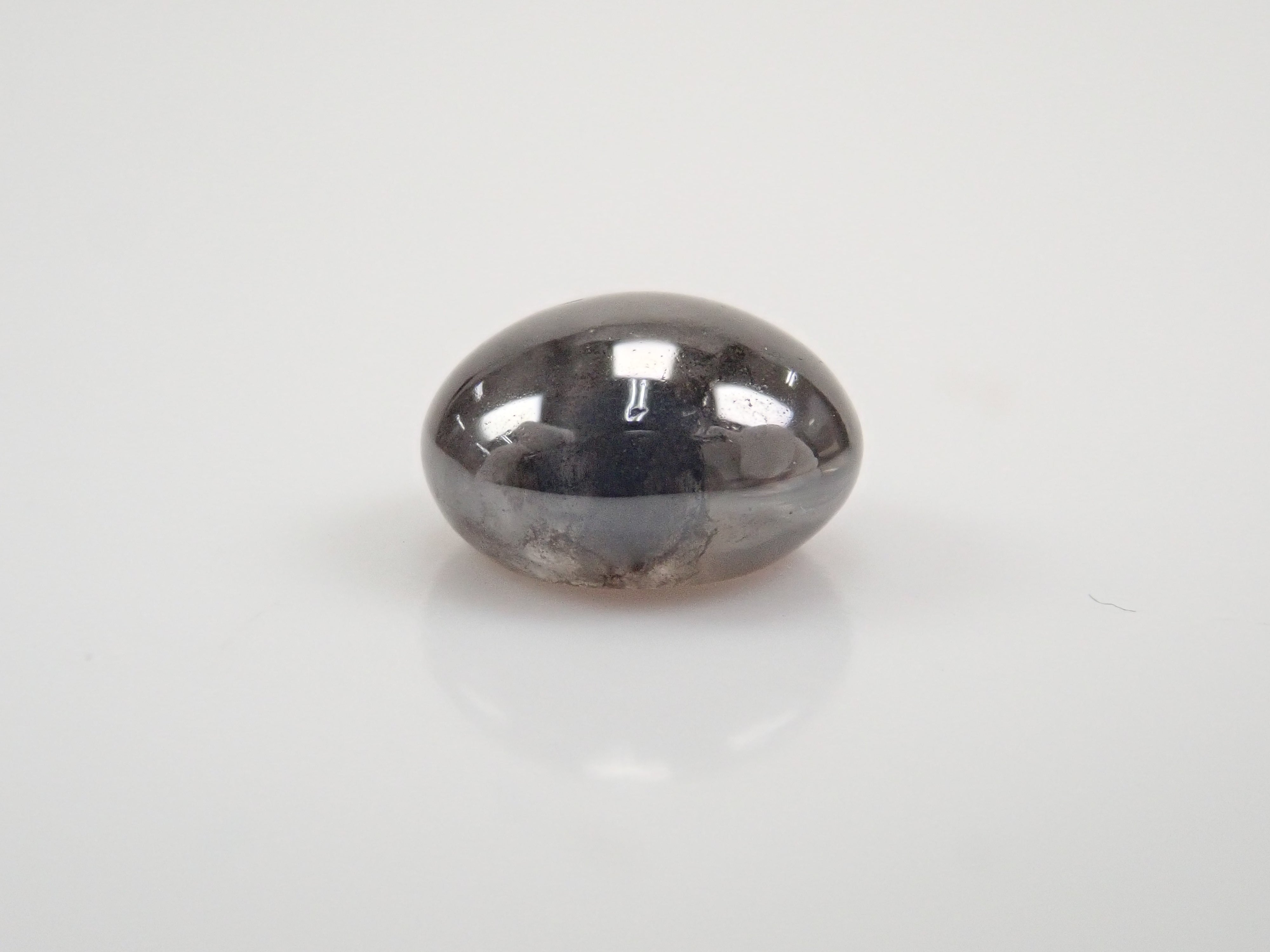 ソルトアンドペッパーダイヤモンド 5.2mm/0.863ctルース（カボションカット）