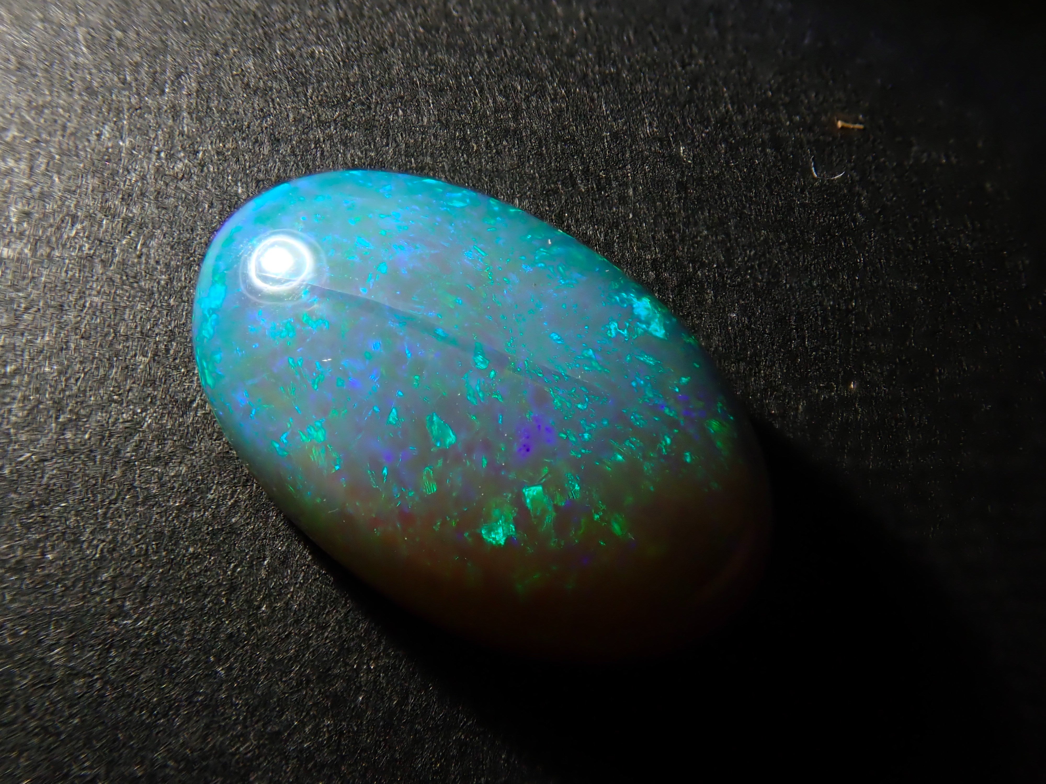 [Special offer] [Limited to 2 stones] 1 Australian black opal loose stone