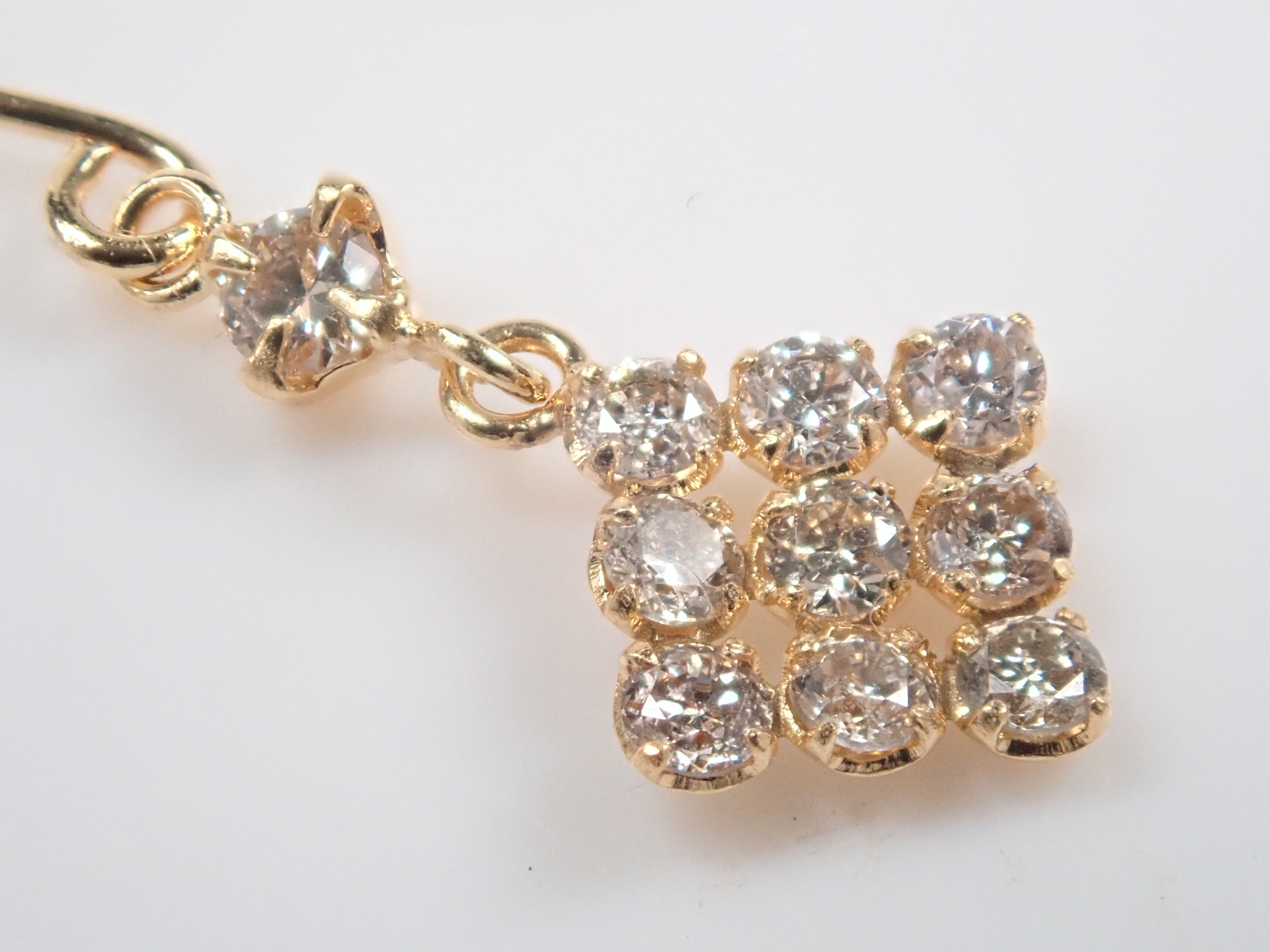 K18ダイヤモンド0.15ct 0.15ct ピアス