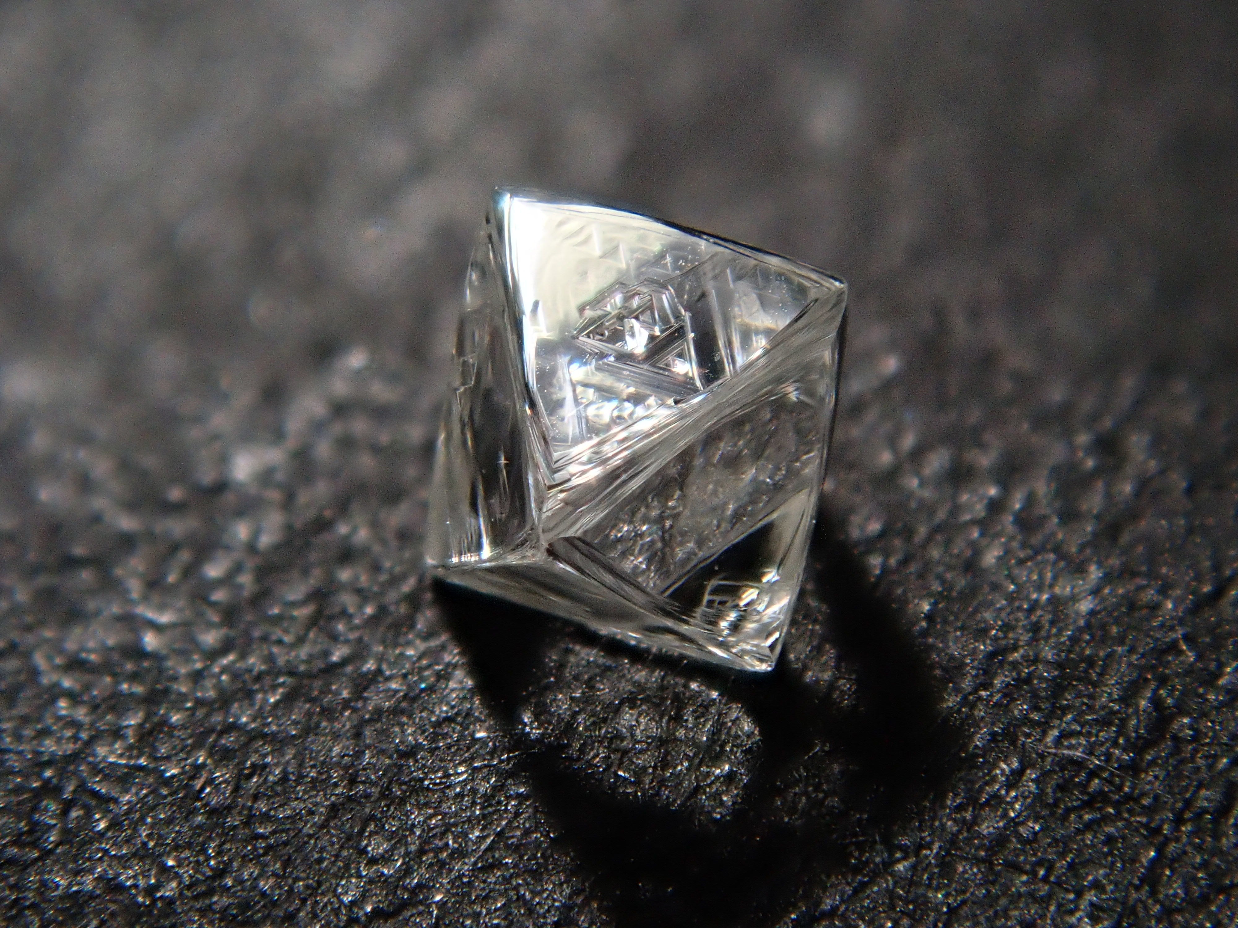 Rough Russian diamond (sawable) 0.148ct rough stone