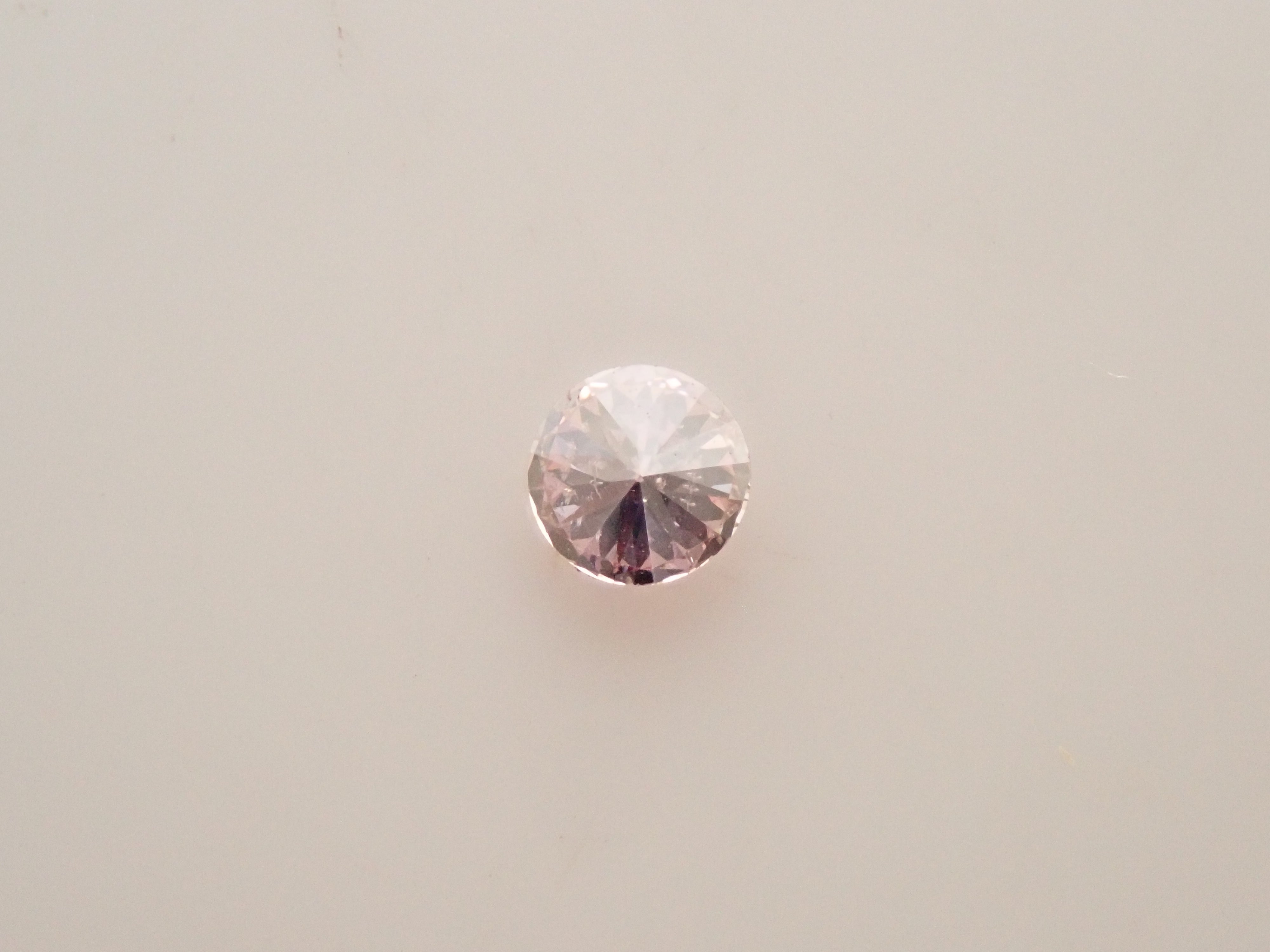 [Item 32501942] Pink Diamond 0.100ct Loose (FANCY BRONISH PINK, SI2)