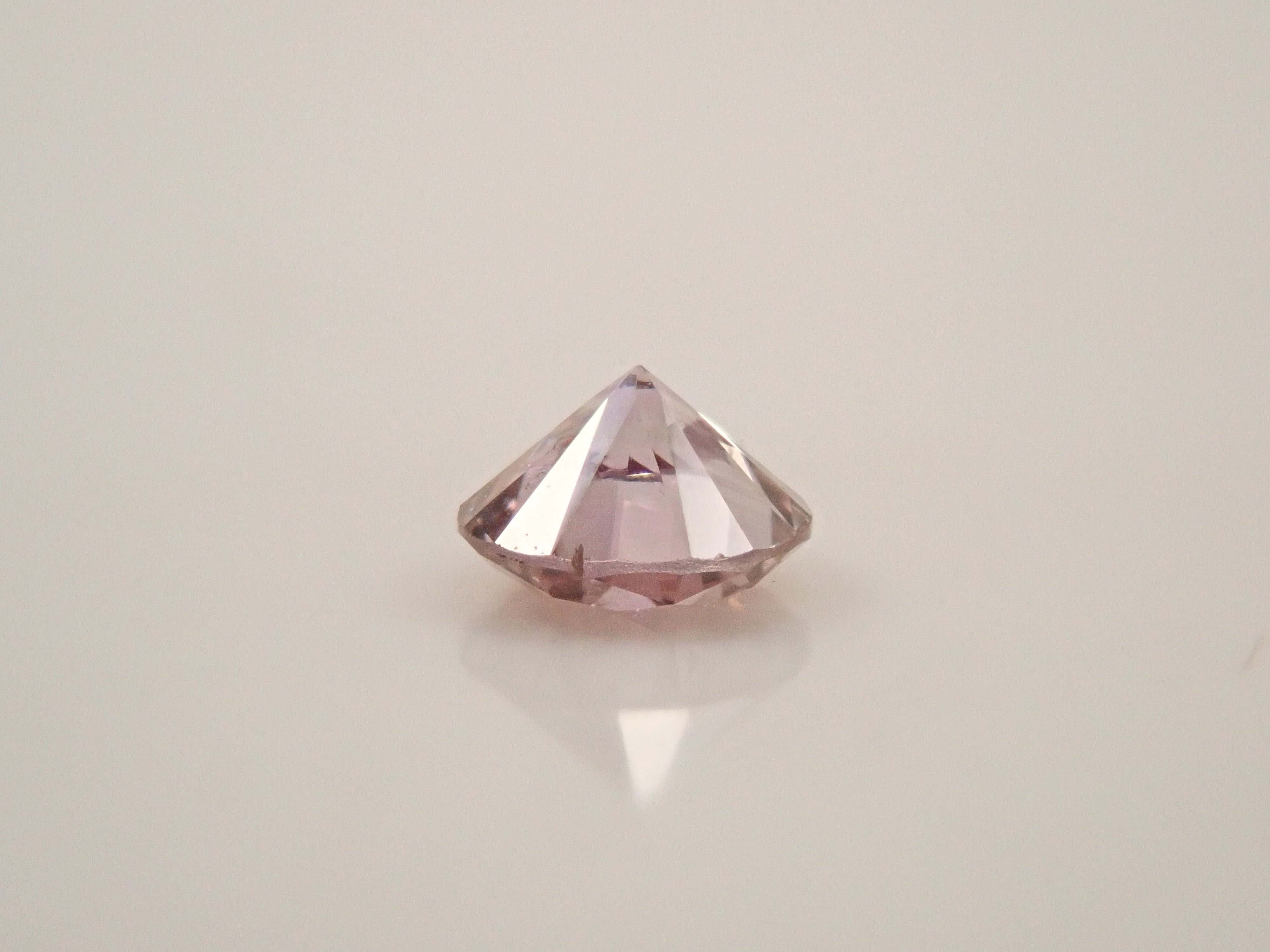 [Item 32501942] Pink Diamond 0.100ct Loose (FANCY BRONISH PINK, SI2)