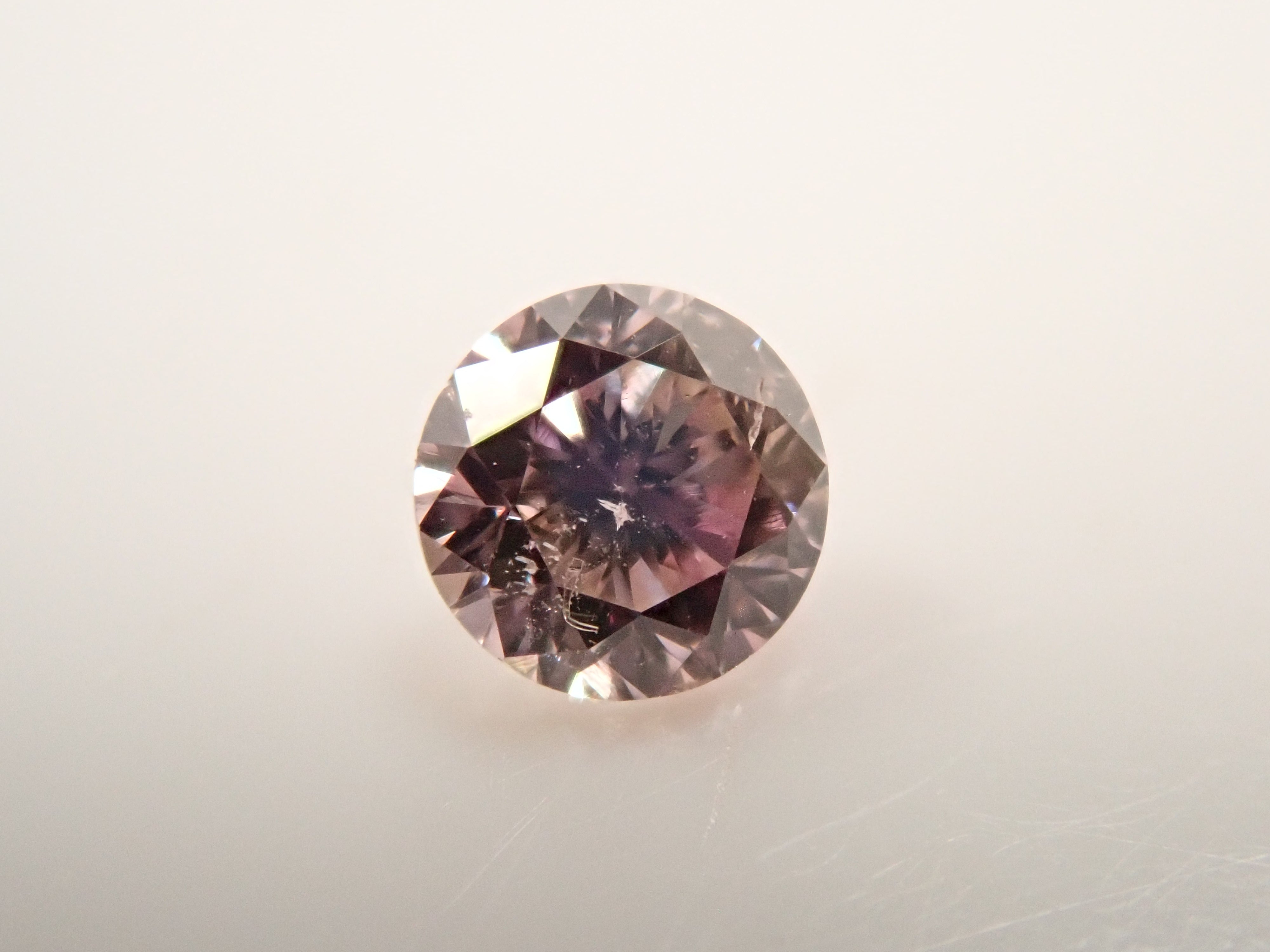 [Item 32501942] Pink Diamond 0.100ct Loose (FANCY BRONISH PINK, SI2)