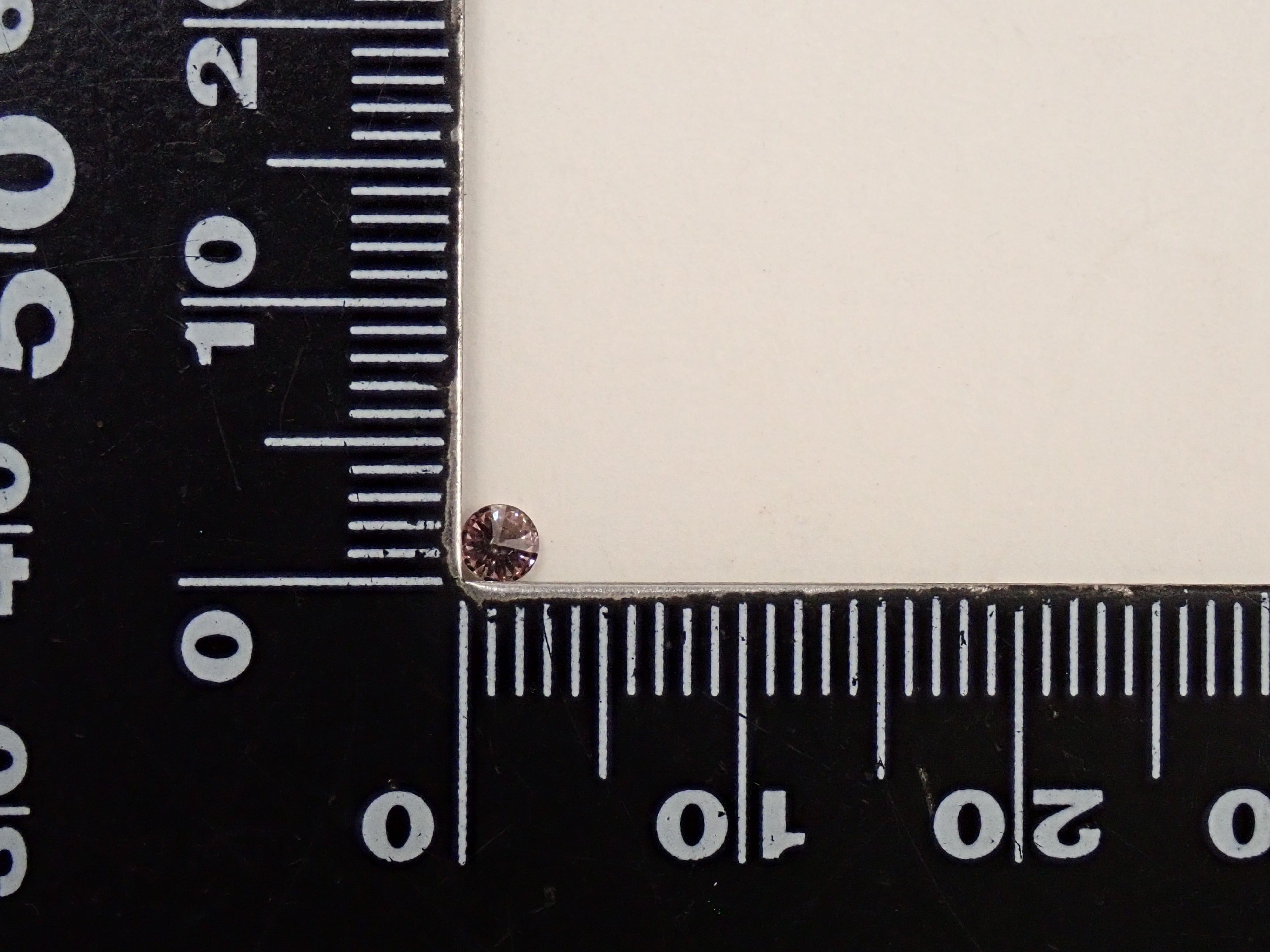 [Item 32501942] Pink Diamond 0.100ct Loose (FANCY BRONISH PINK, SI2)