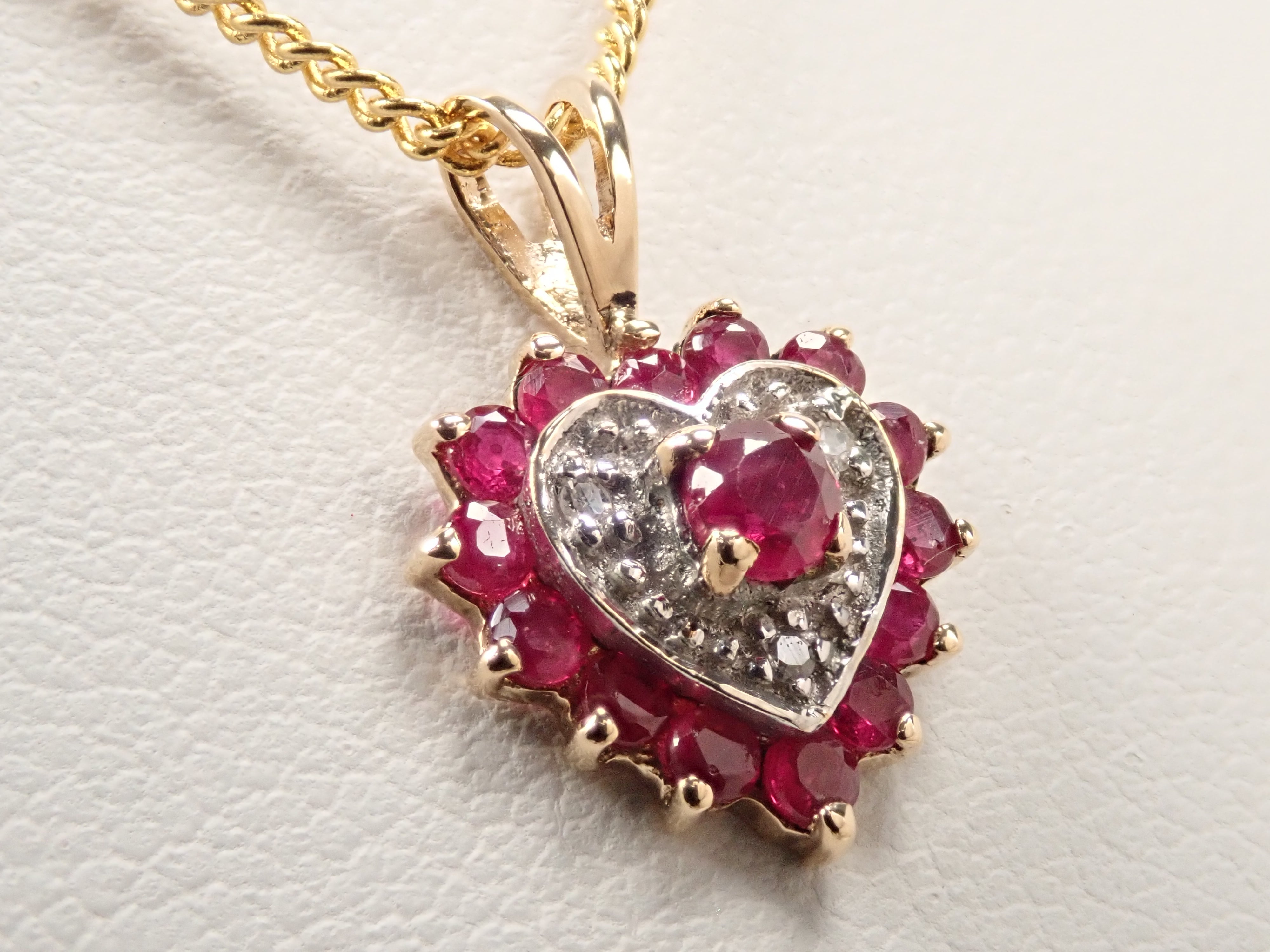 COLORFUL] K9 Ruby Pendant Top (Necklace Top)