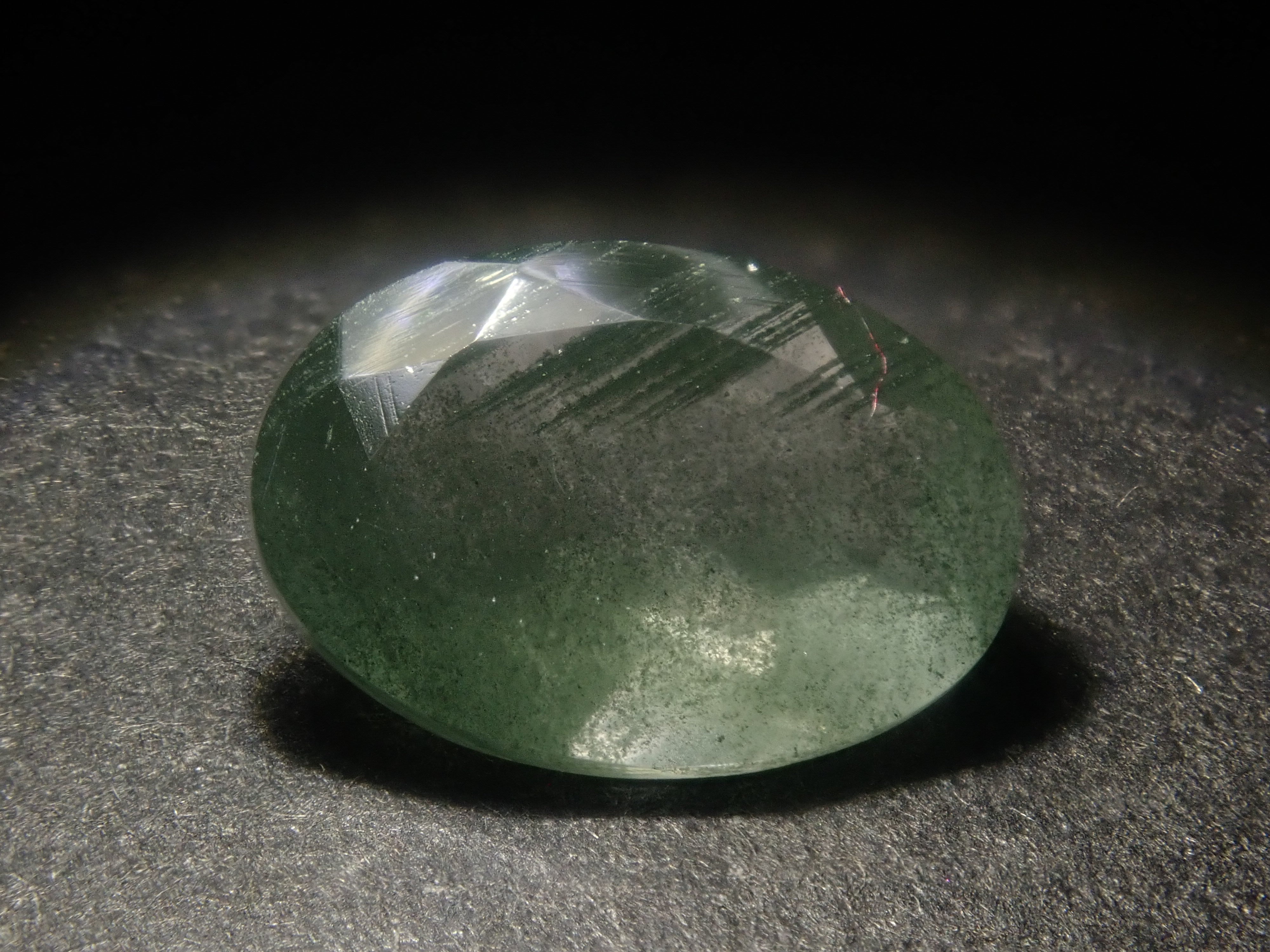 【7/6  22時販売】《限定29石》インド産グリーンファントムクォーツ（平均1.1ct）《複数購入割引有》