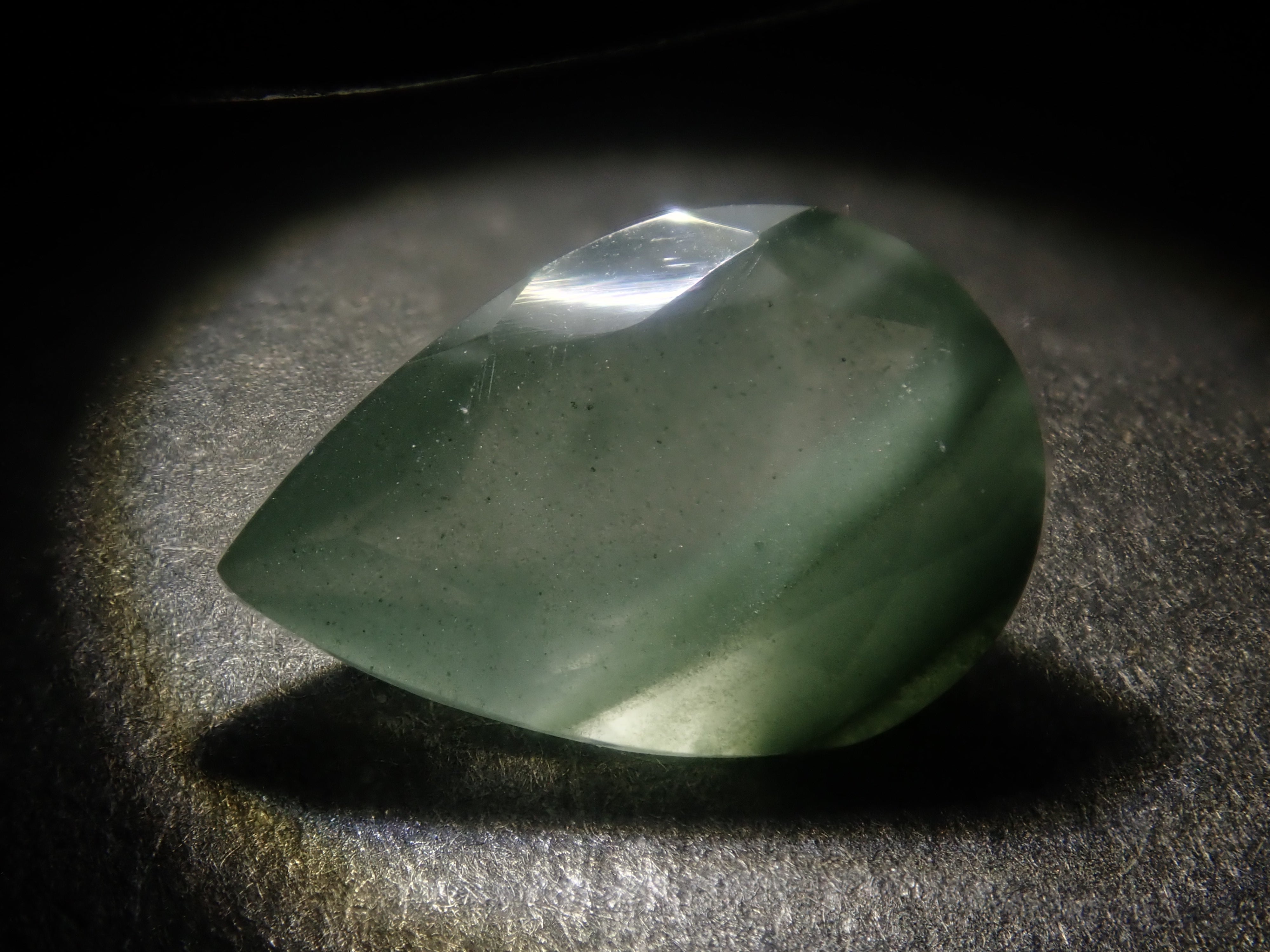【7/6  22時販売】《限定29石》インド産グリーンファントムクォーツ（平均1.1ct）《複数購入割引有》