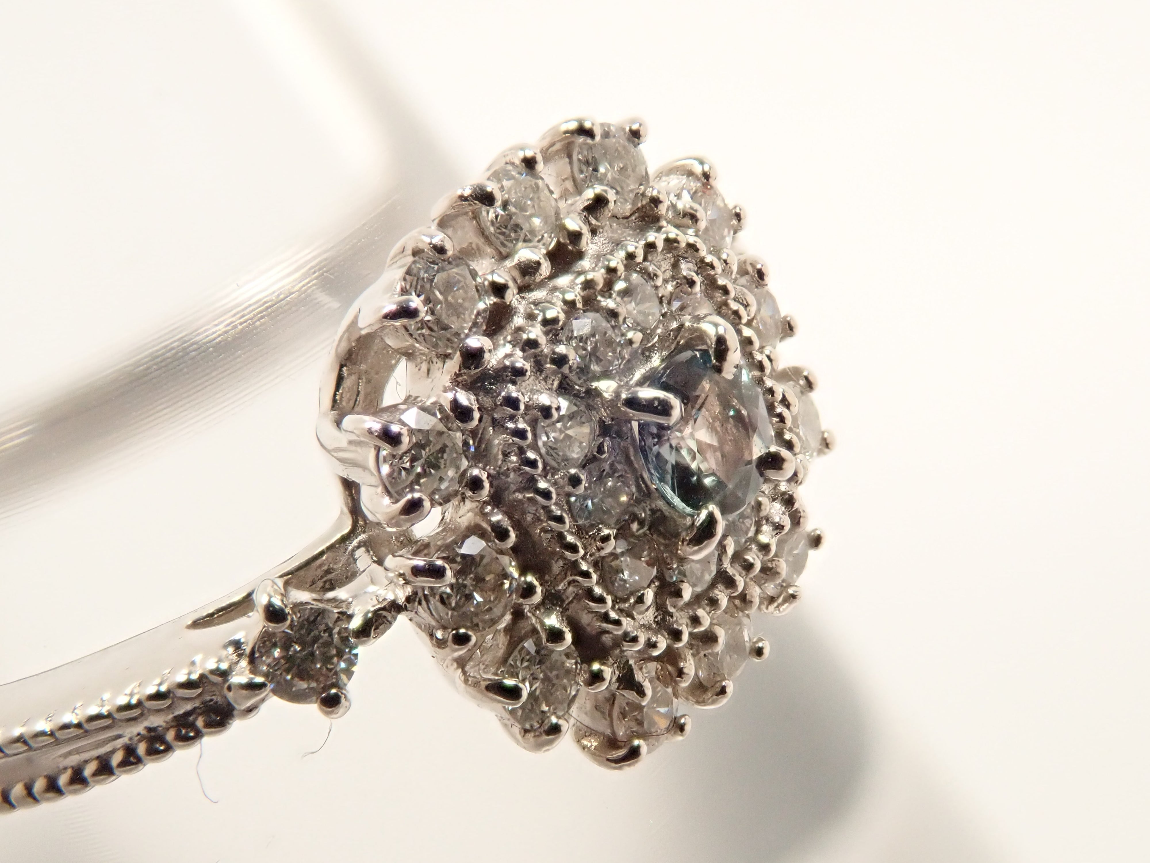 [Published 22602658] [Karafuri] Pt950 Alexandrite 0.08ct Ring