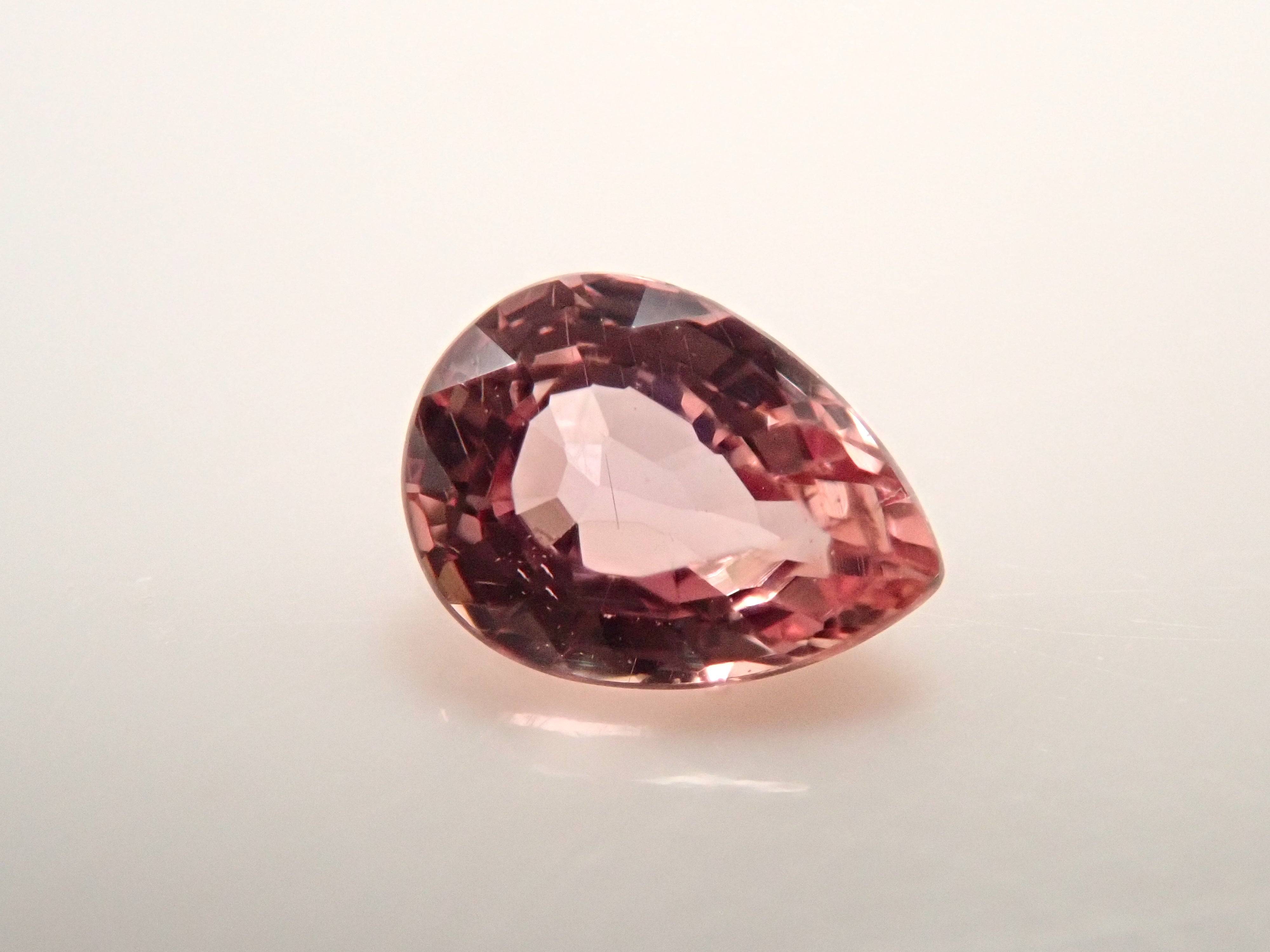 専用JQ216★高級 パパラチアサファイア0.313ct D pt ヘッド 鑑付 マダガスカル産パパラチアサファイア 0.186ctルース 中宝鑑