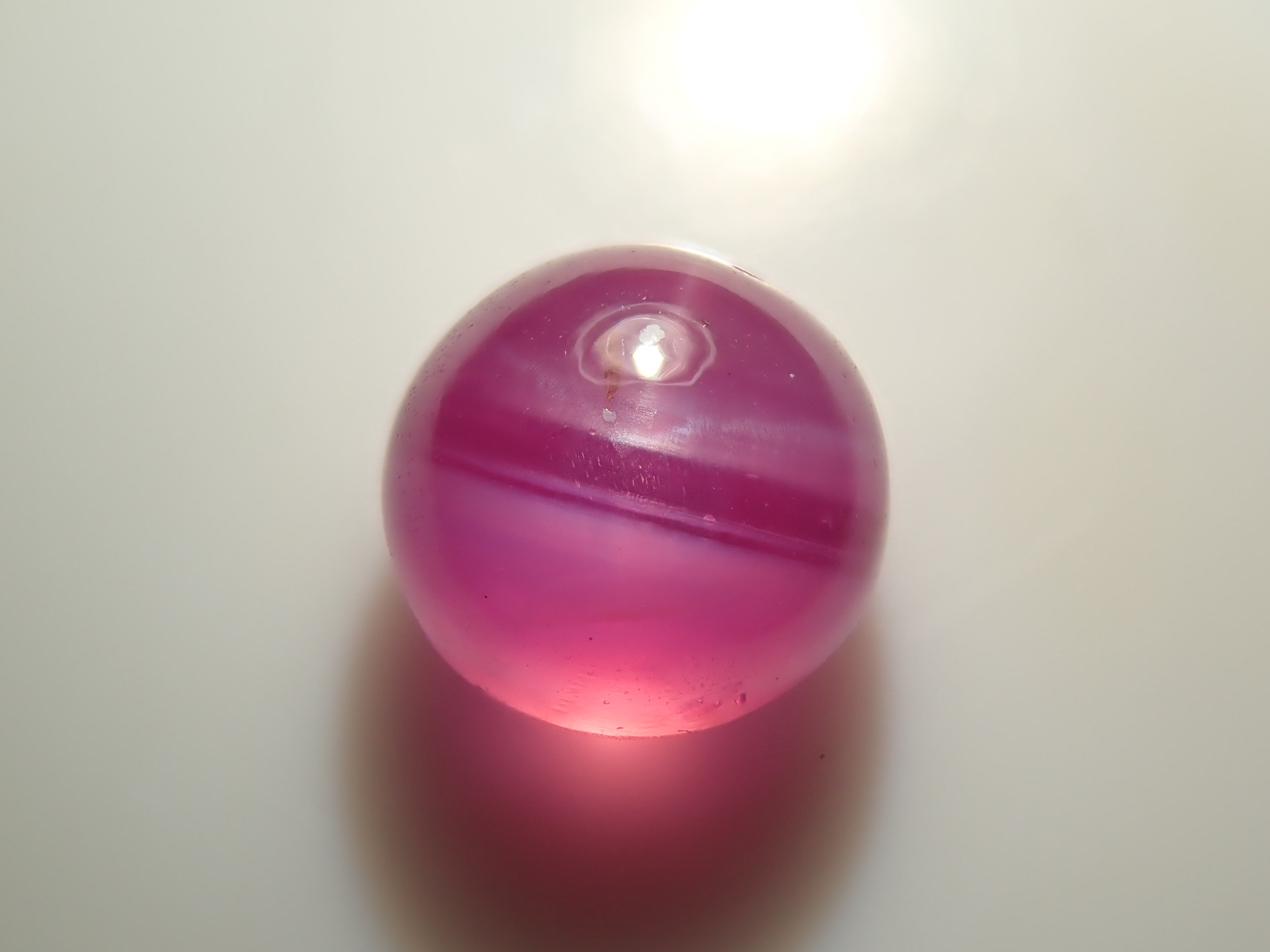 スリランカ産スタールビー 1.062ctルース 鑑別書