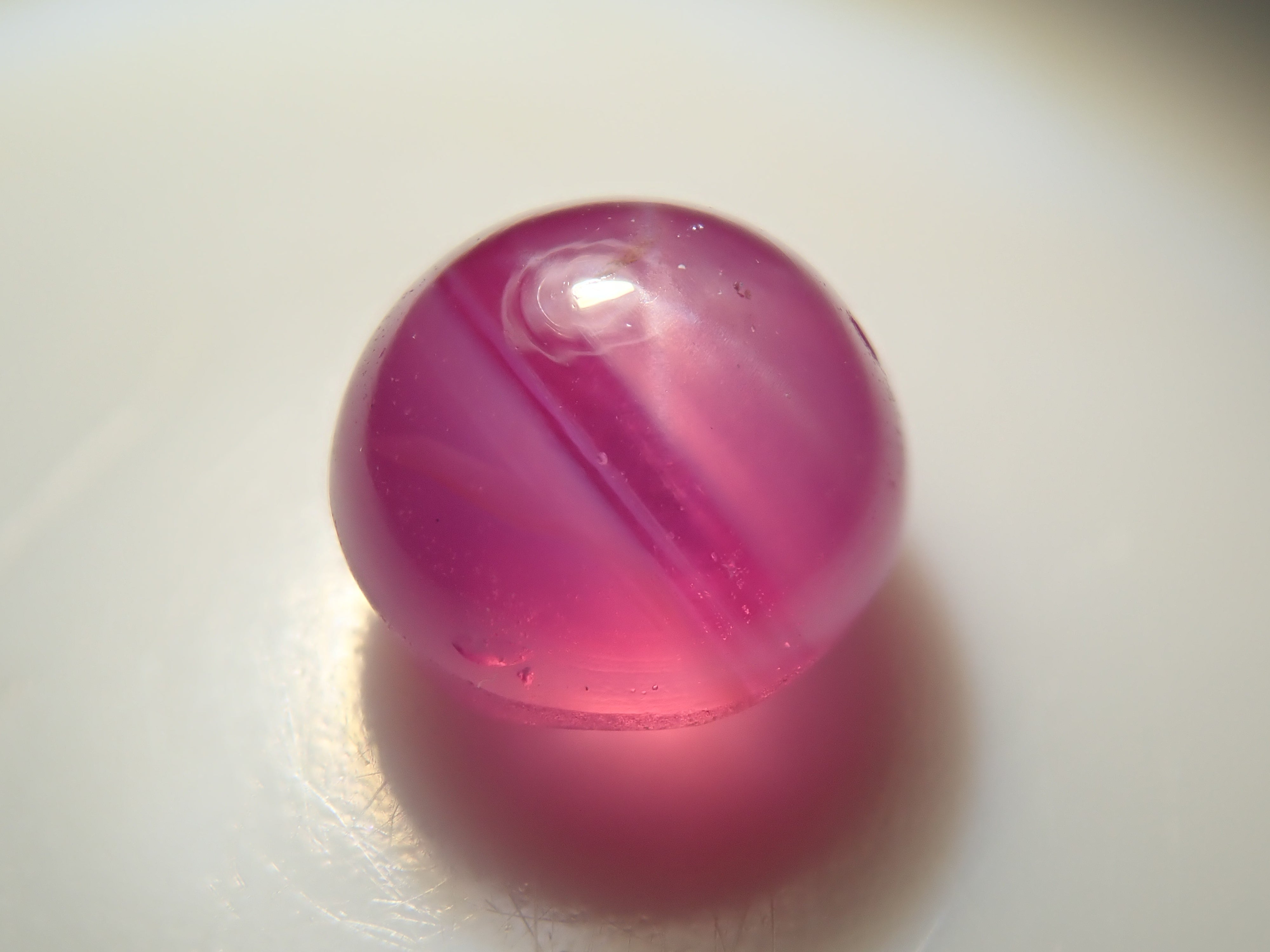 スリランカ産スタールビー 1.062ctルース 鑑別書