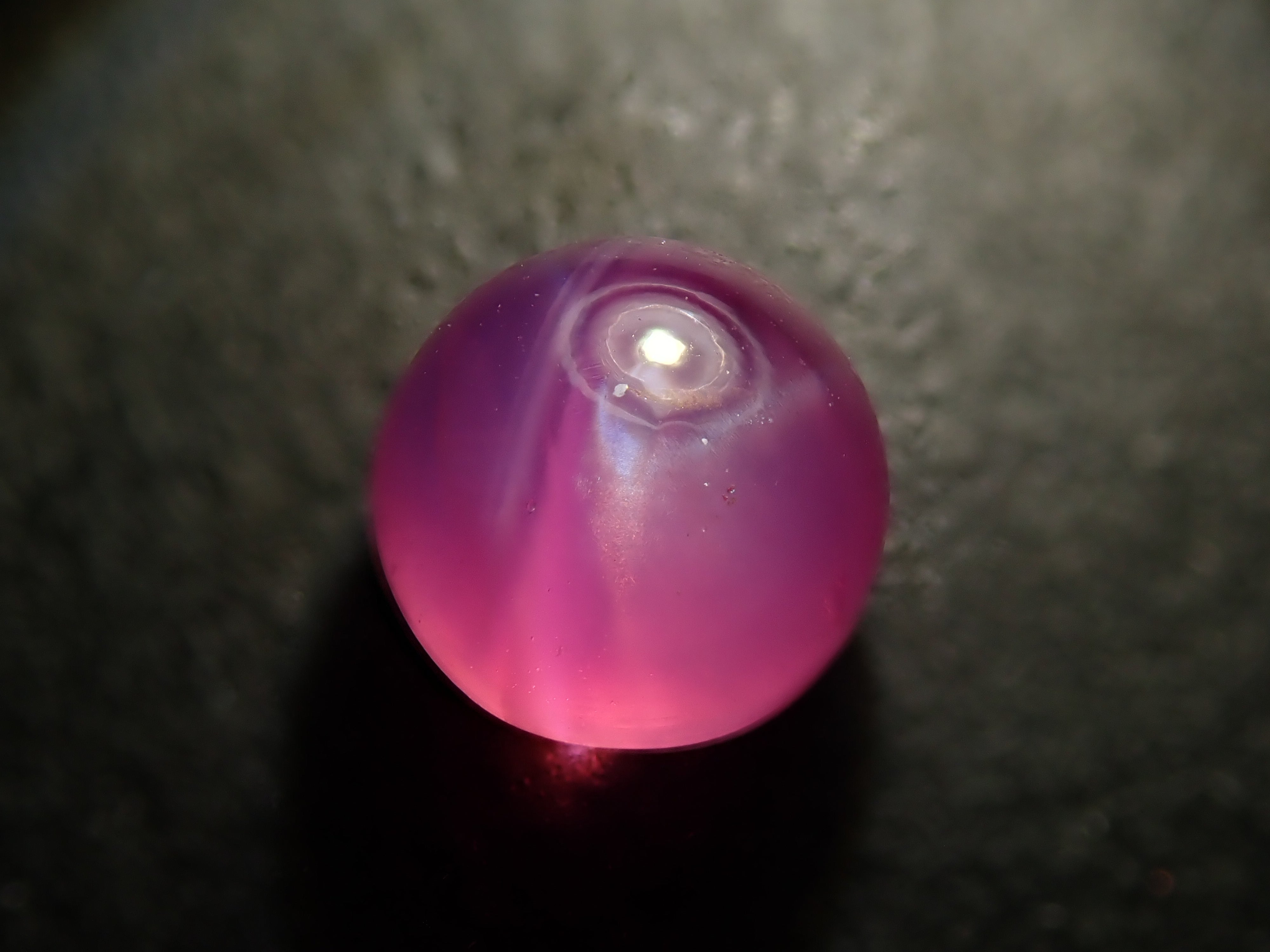 スリランカ産スタールビー 1.062ctルース 鑑別書