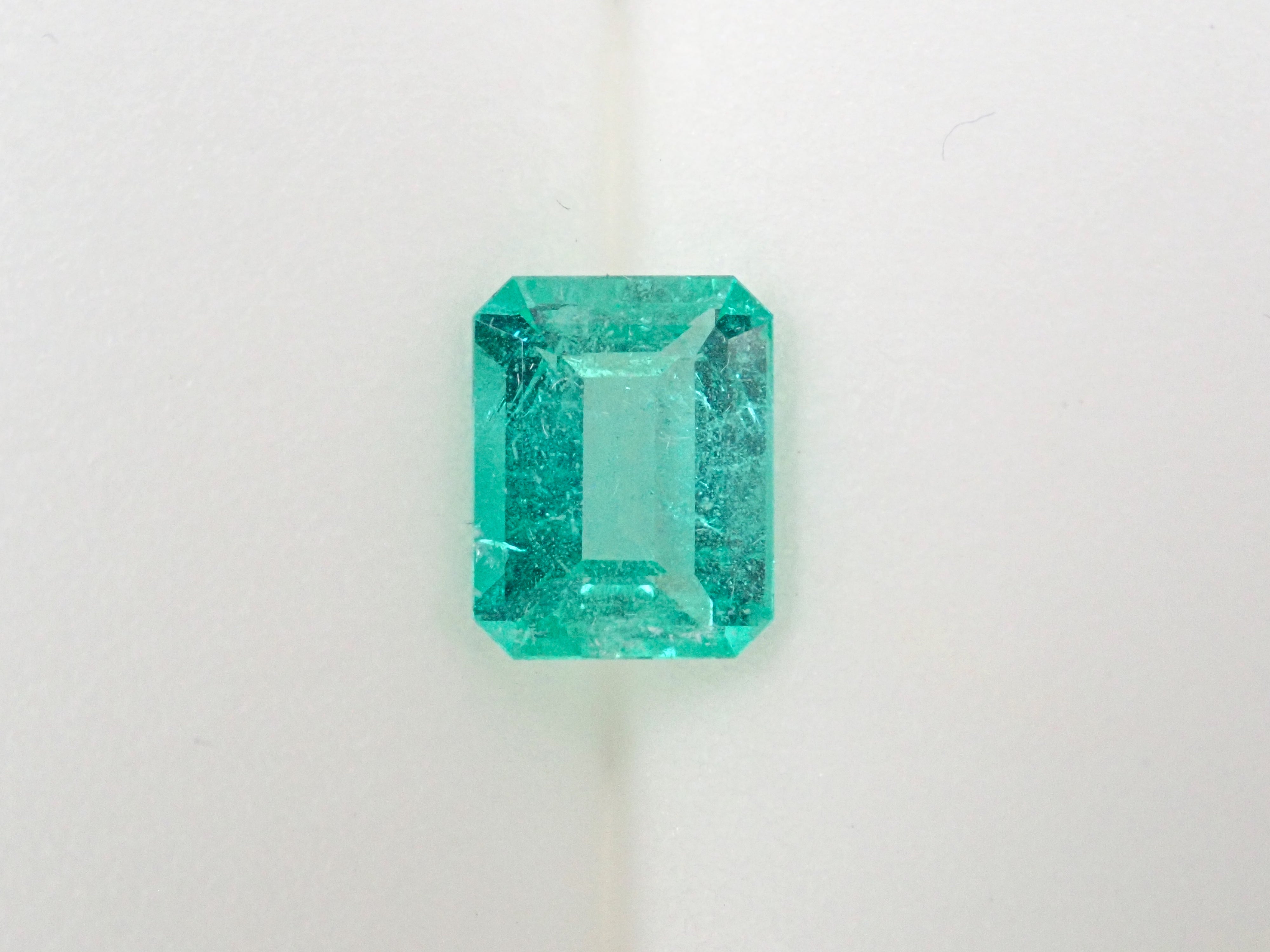 [12553795] Non-oil emerald 1.030ct loose stone