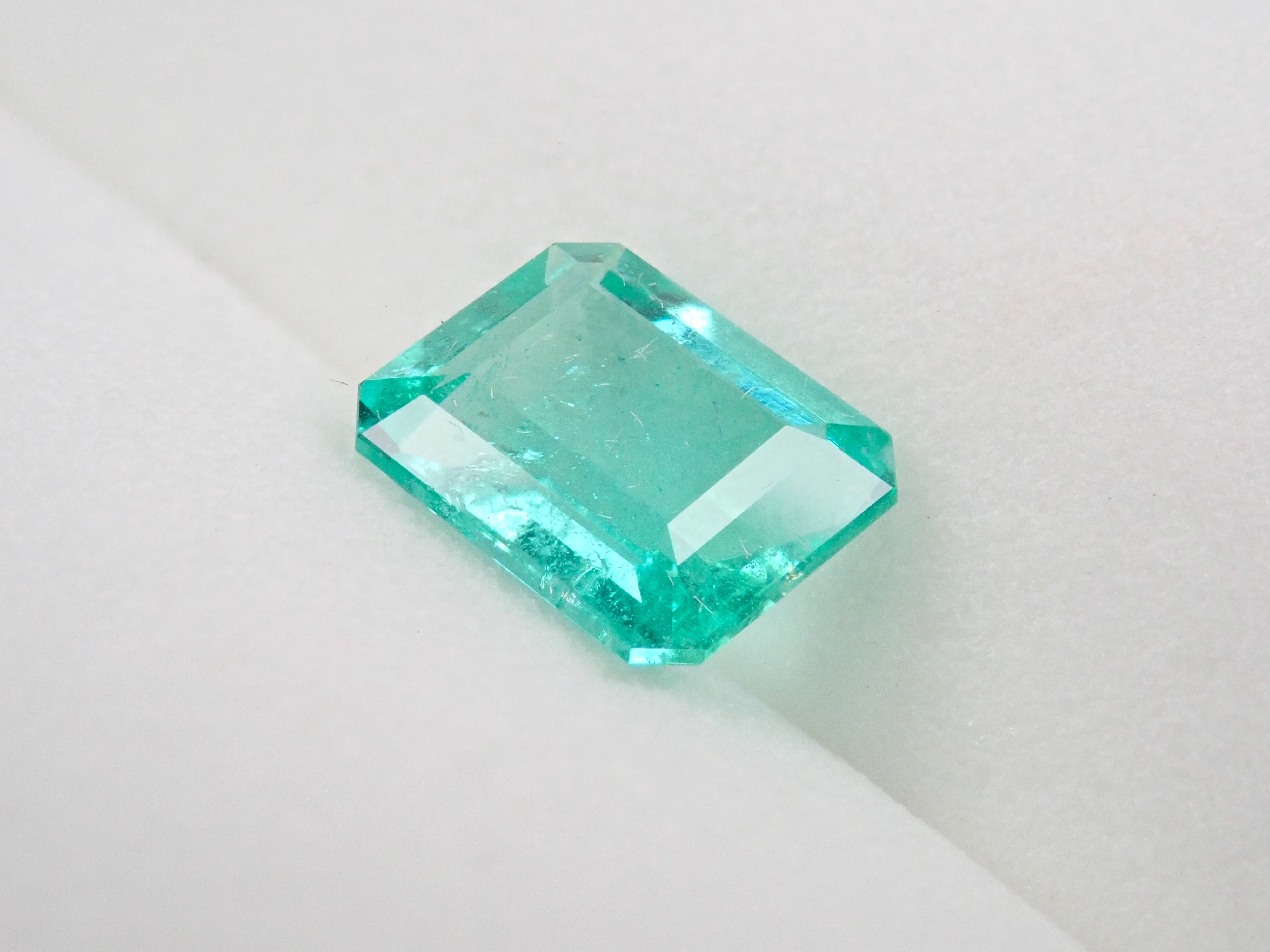 [12553795] Non-oil emerald 1.030ct loose stone