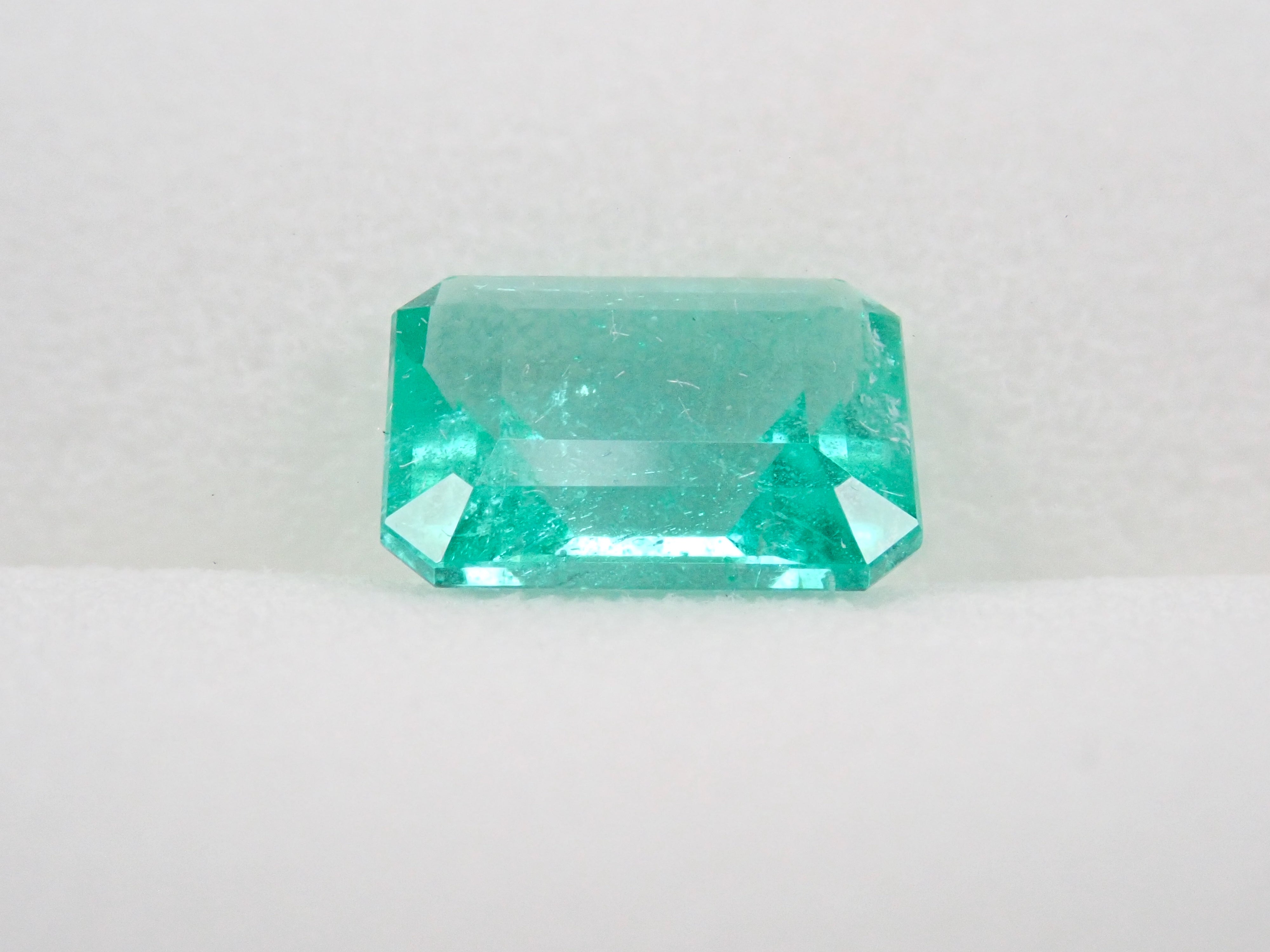 [12553795] Non-oil emerald 1.030ct loose stone