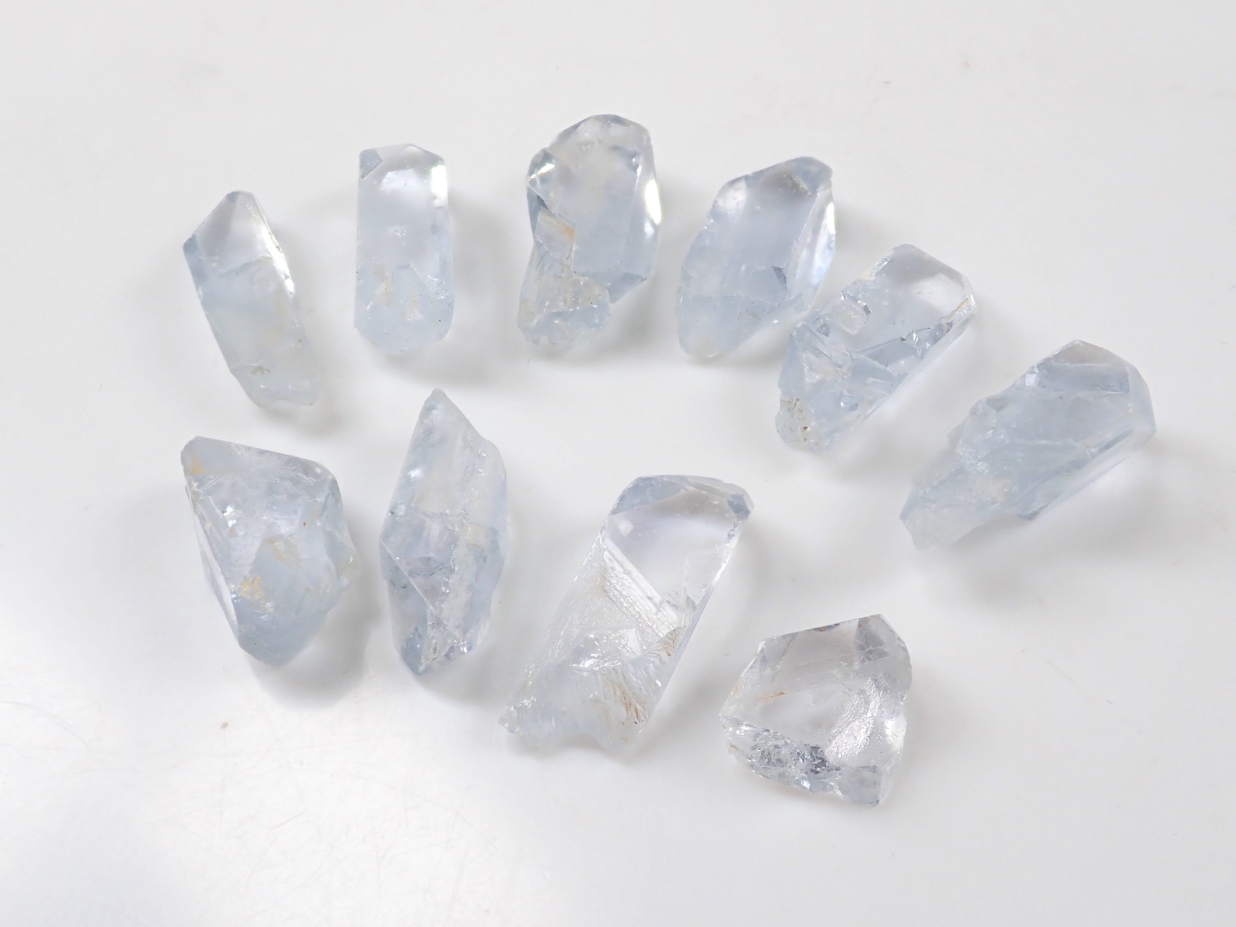 1 stone of celestite rough stone (discount available for multiple purchases) [Also for rough polishing]