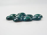 Malachite 2 stone set loose (6mm, cushion cut)《Discount available for multiple purchases》