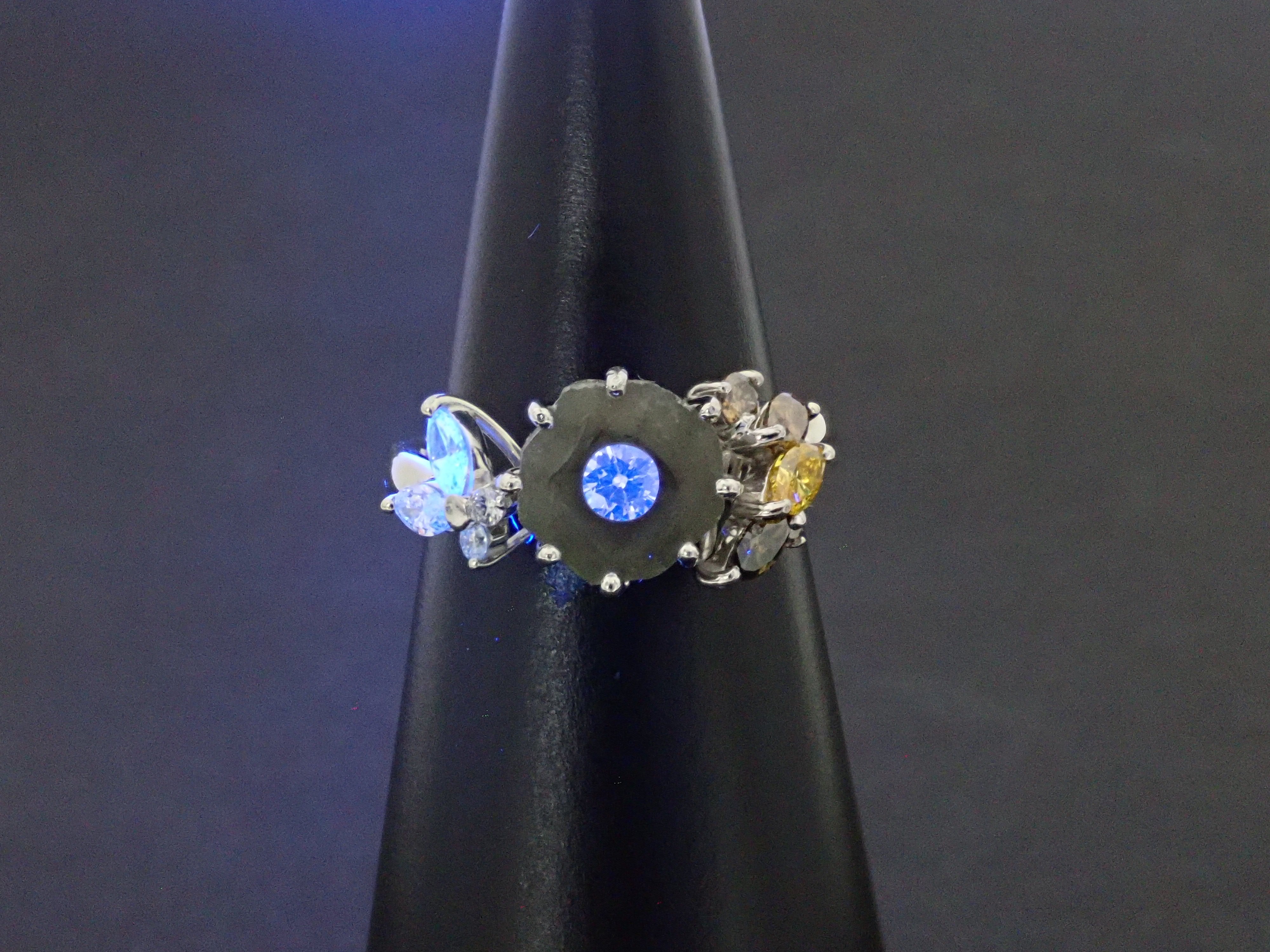 [Listed as 22602663] [Calafuri] Pt900 Diamond 2.733ct Ring