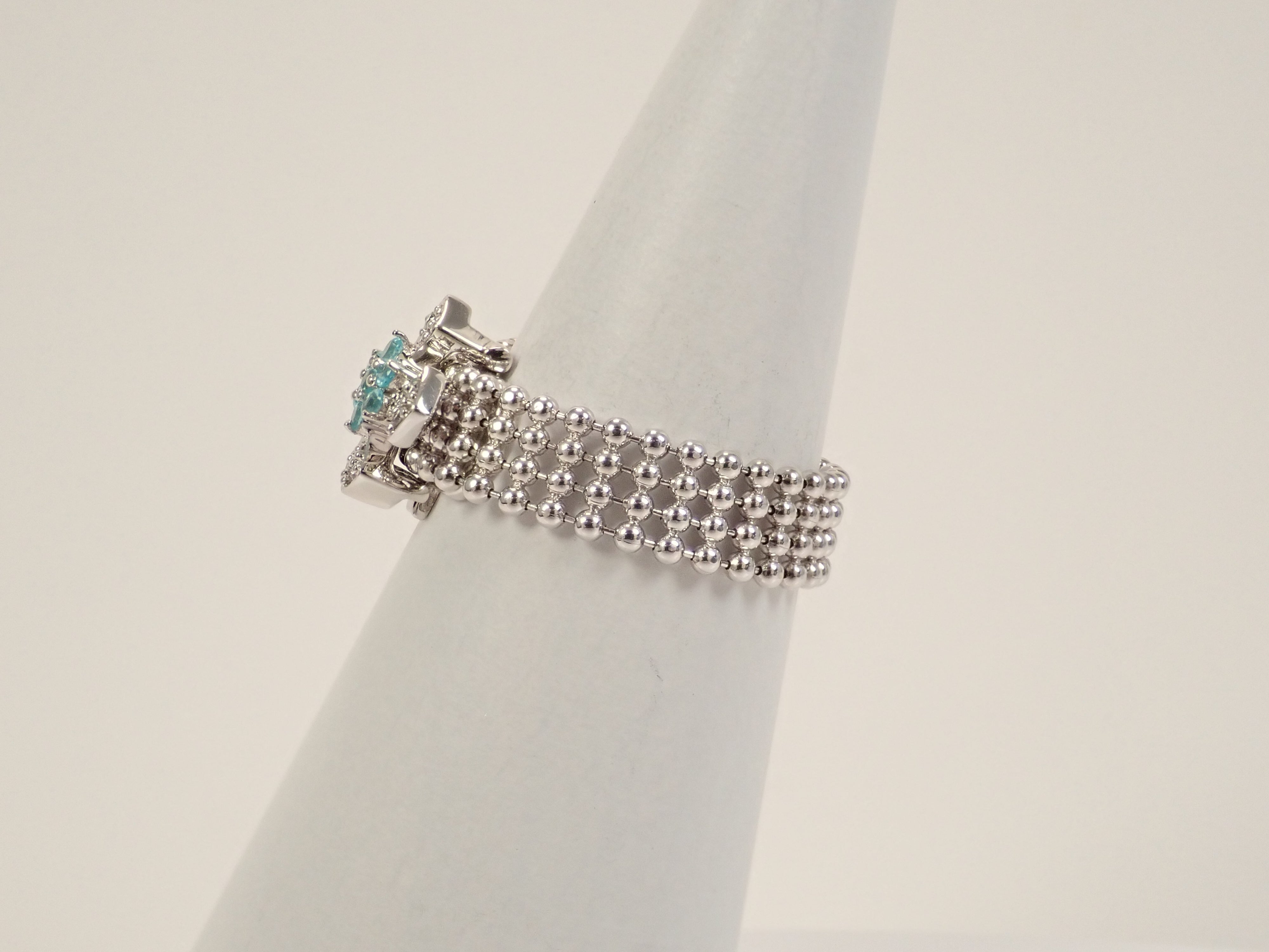K18WG パライバトルマリン 0.09ct リング