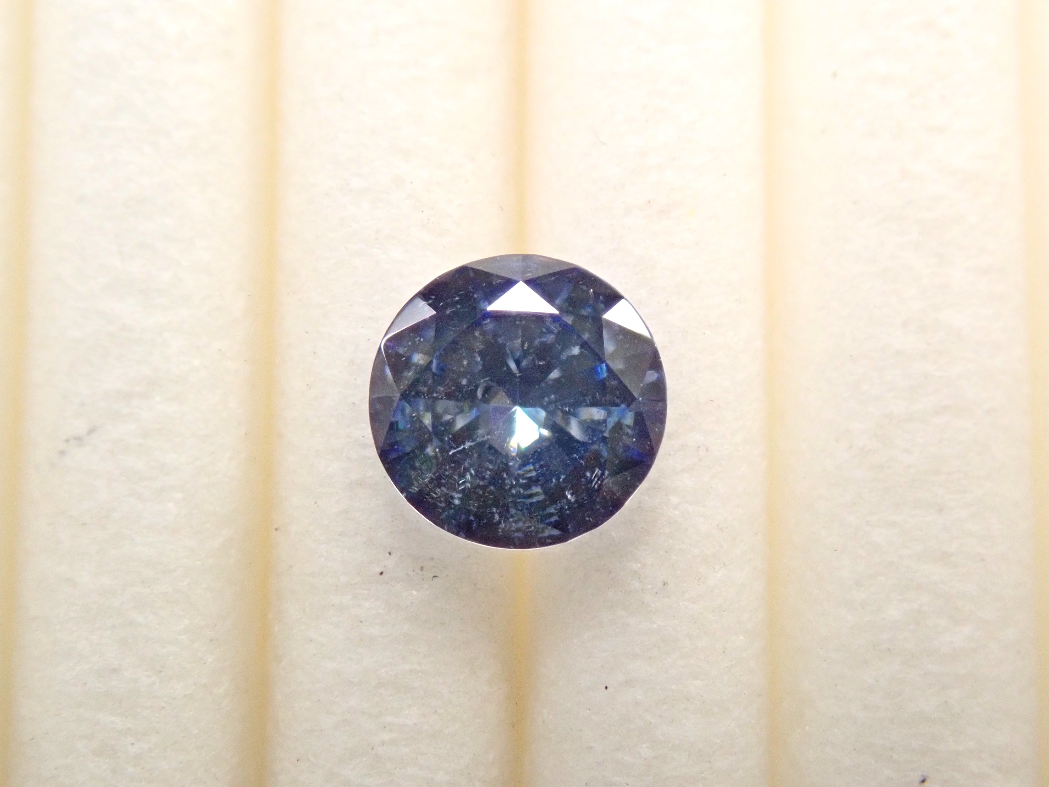 American Benitoite 4.8mm/0.396ct Loose Stone by Nikkei