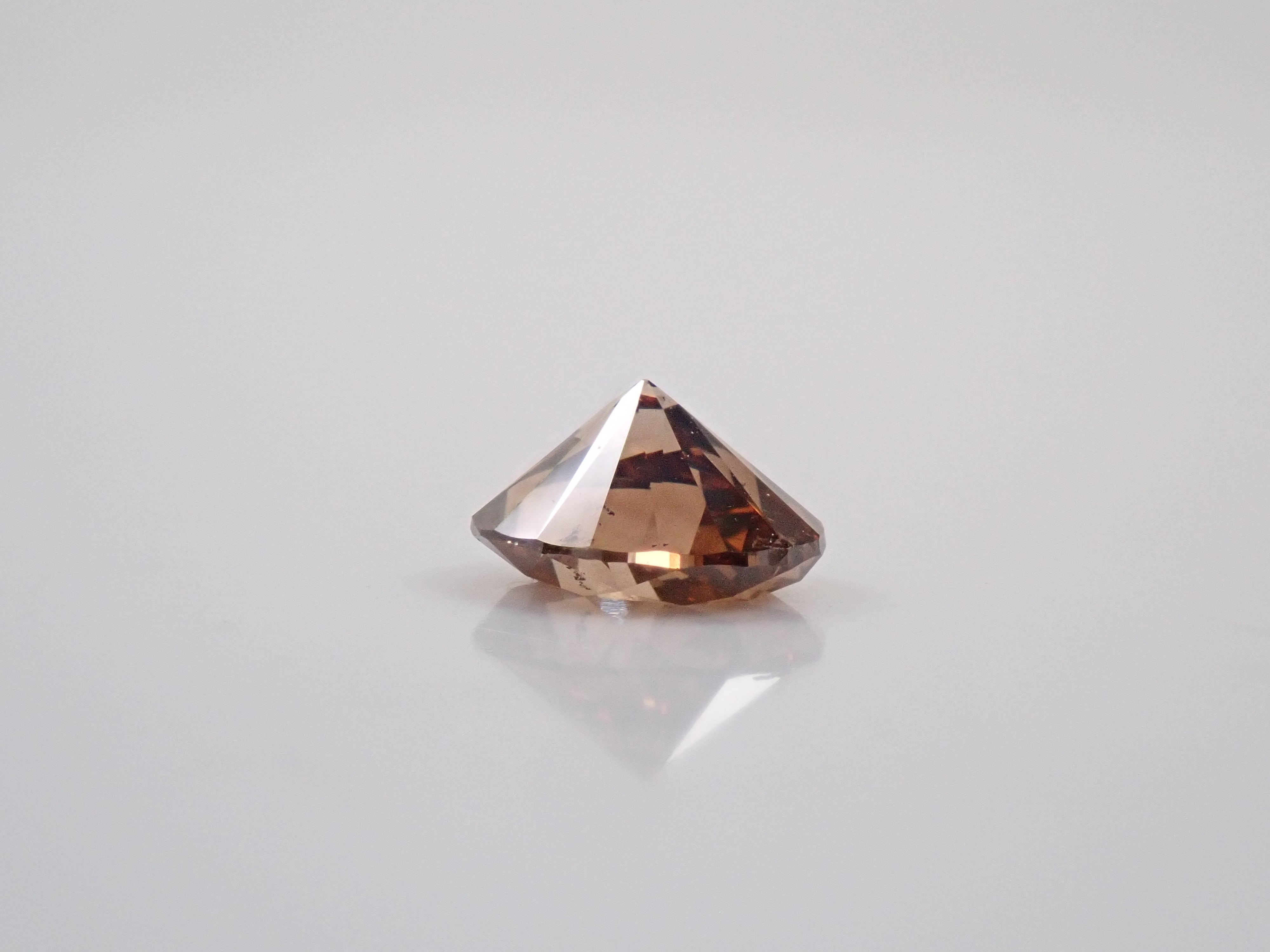 【7/18 22時販売】ブラウンダイヤモンド 0.778ctルース(FANCY BROWN, SI1)　