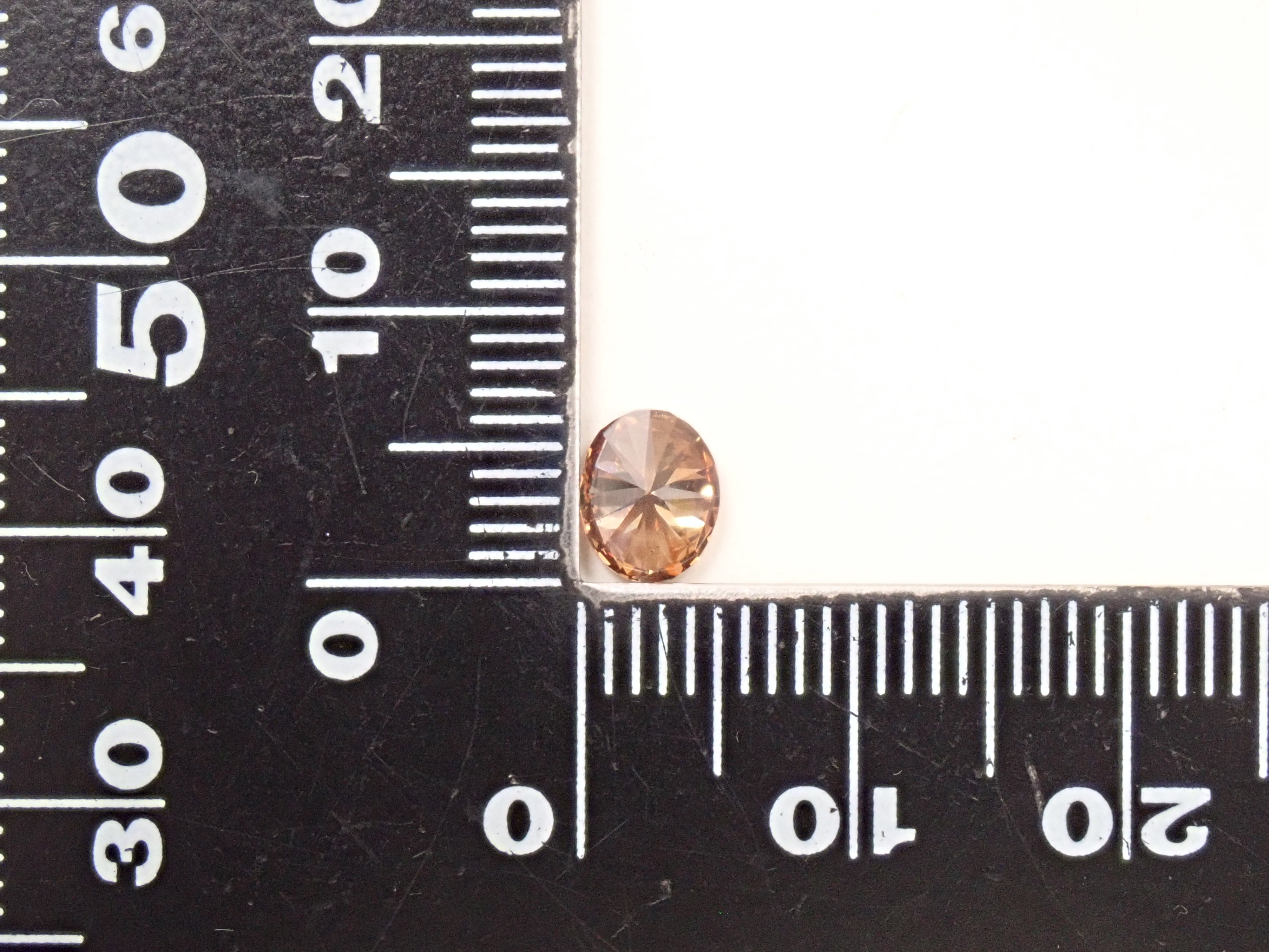 【7/18 22時販売】ブラウンダイヤモンド 0.778ctルース(FANCY BROWN, SI1)　