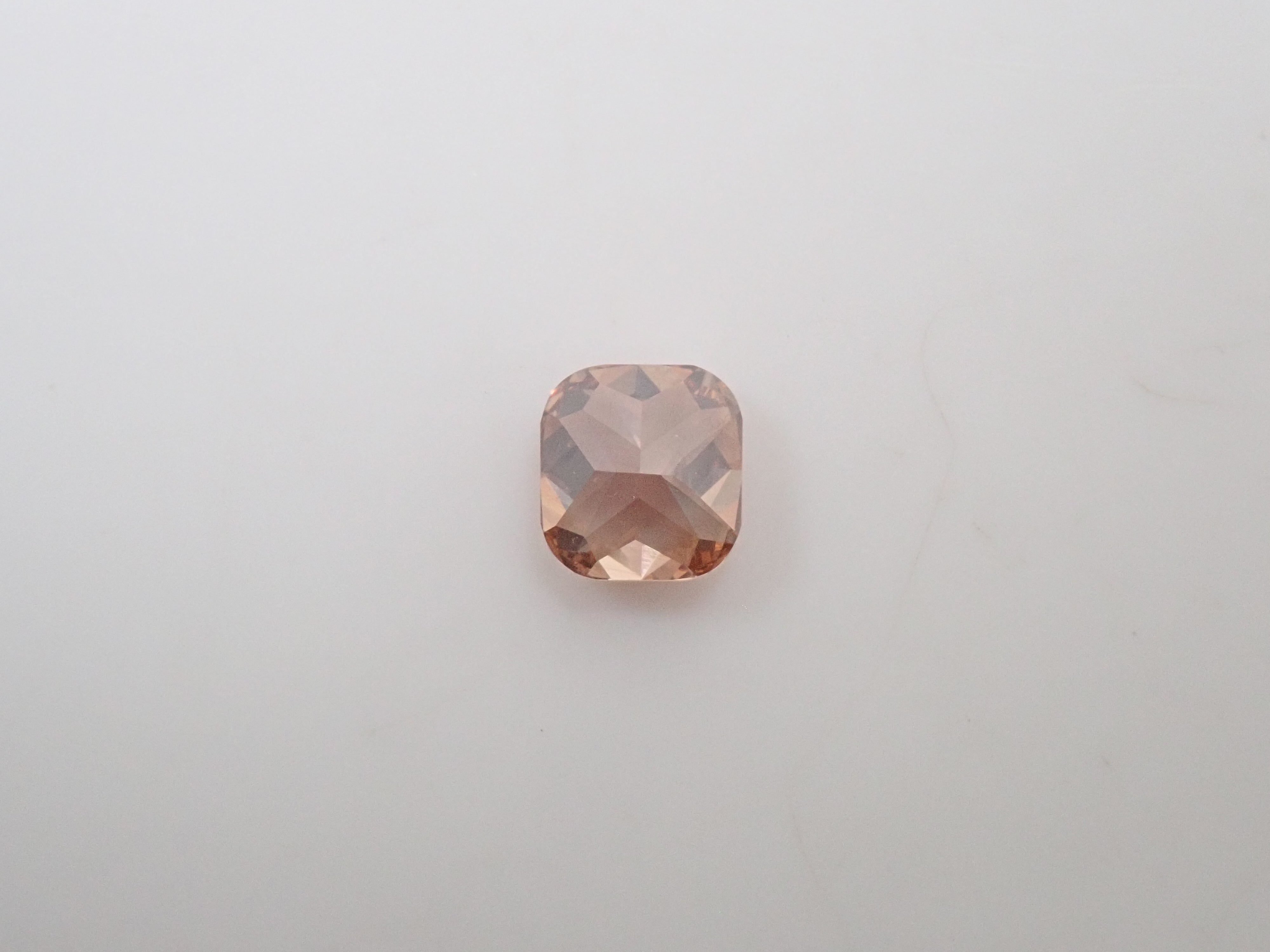 【7/18 22時販売】ブラウンダイヤモンド 0.728ctルース(FANCY DARK BROWN, SI2)