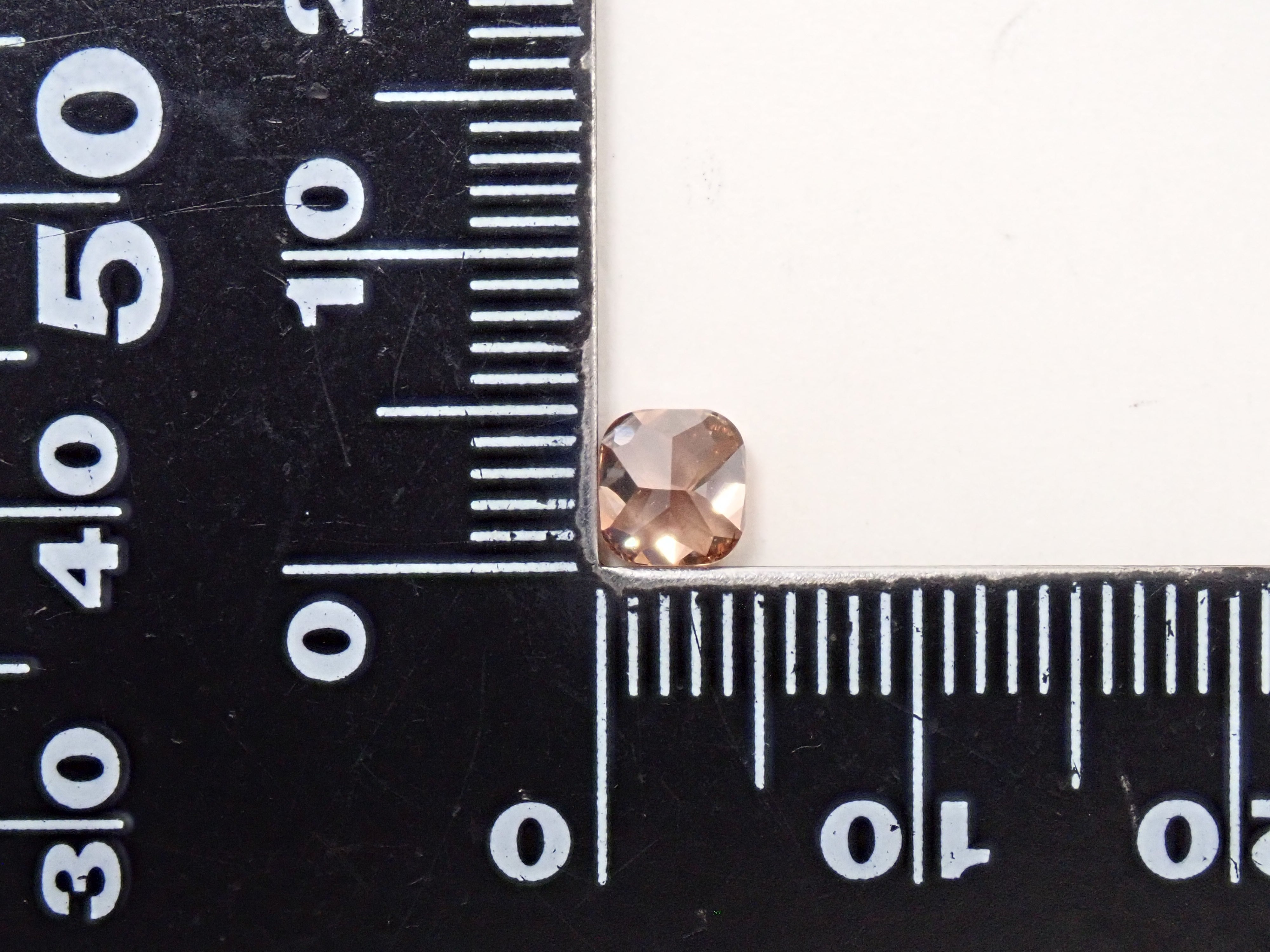 【7/18 22時販売】ブラウンダイヤモンド 0.728ctルース(FANCY DARK BROWN, SI2)