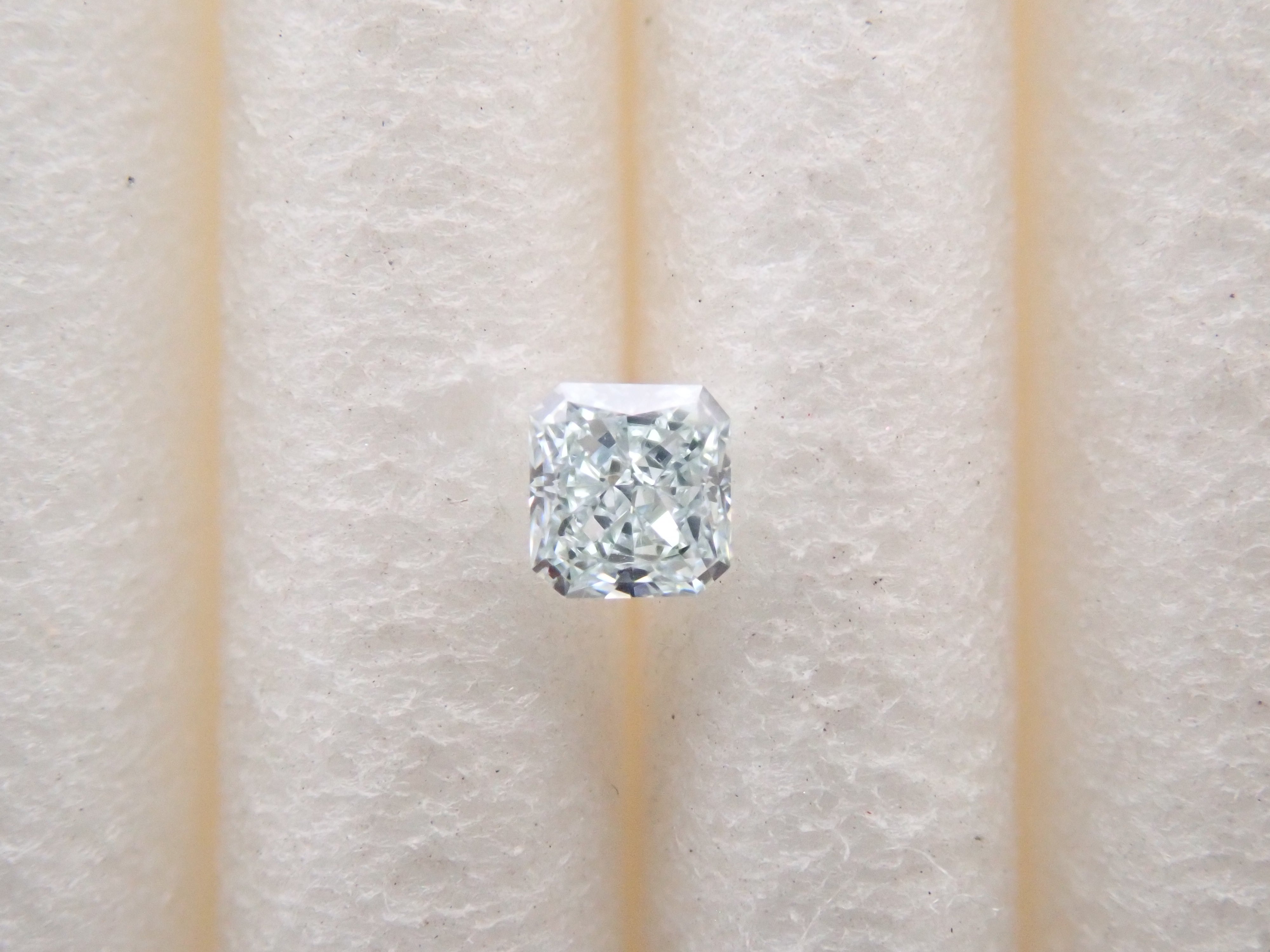 [Lottery Sale 0829] Blue Diamond 0.064ct Loose Stone (FANCY LIGHT GREEN BLUE, VS-1)