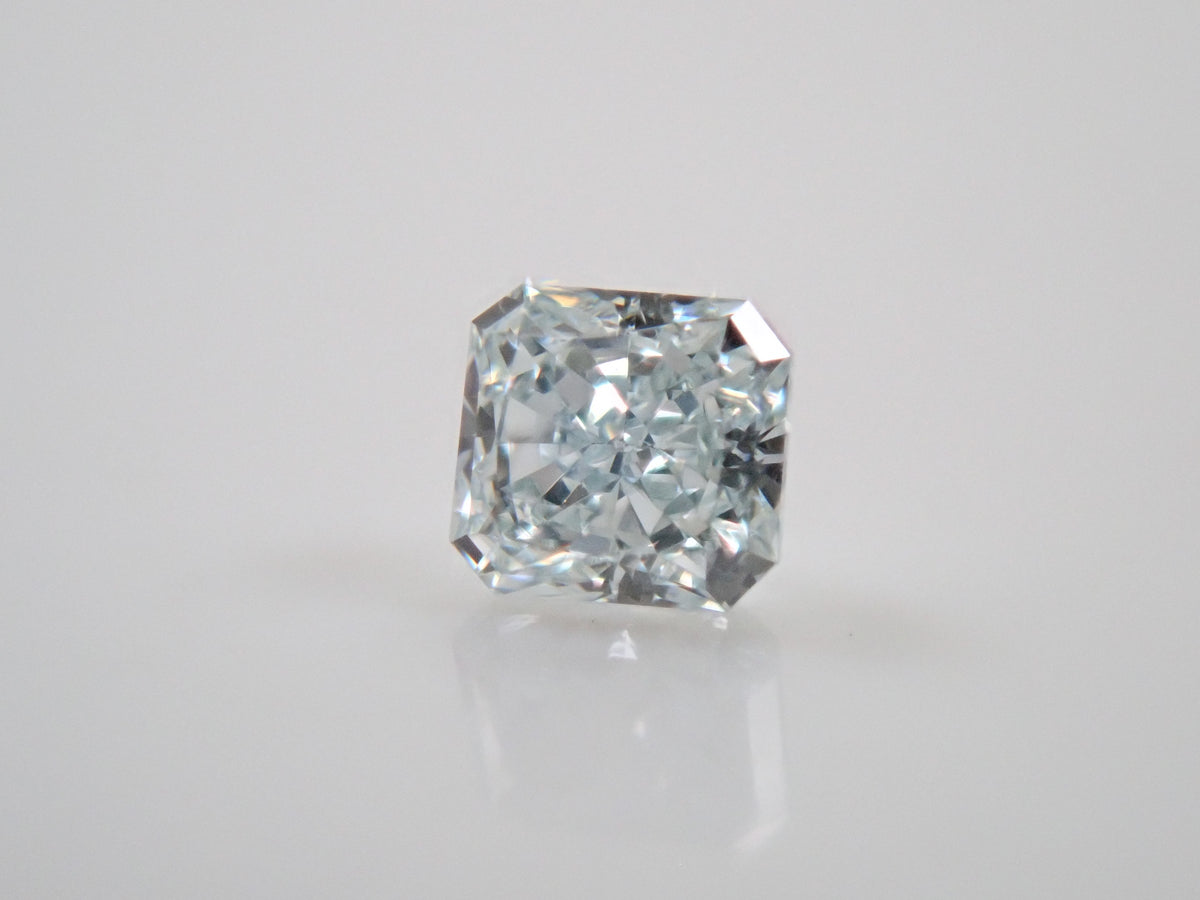 [Lottery Sale 0829] Blue Diamond 0.064ct Loose Stone (FANCY LIGHT GREEN BLUE, VS-1)
