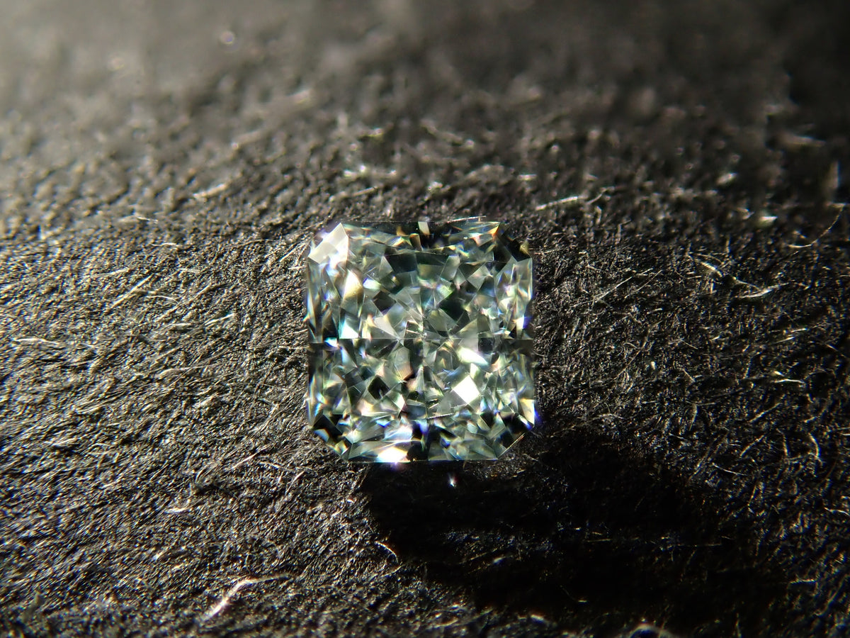 [Lottery Sale 0829] Blue Diamond 0.064ct Loose Stone (FANCY LIGHT GREEN BLUE, VS-1)