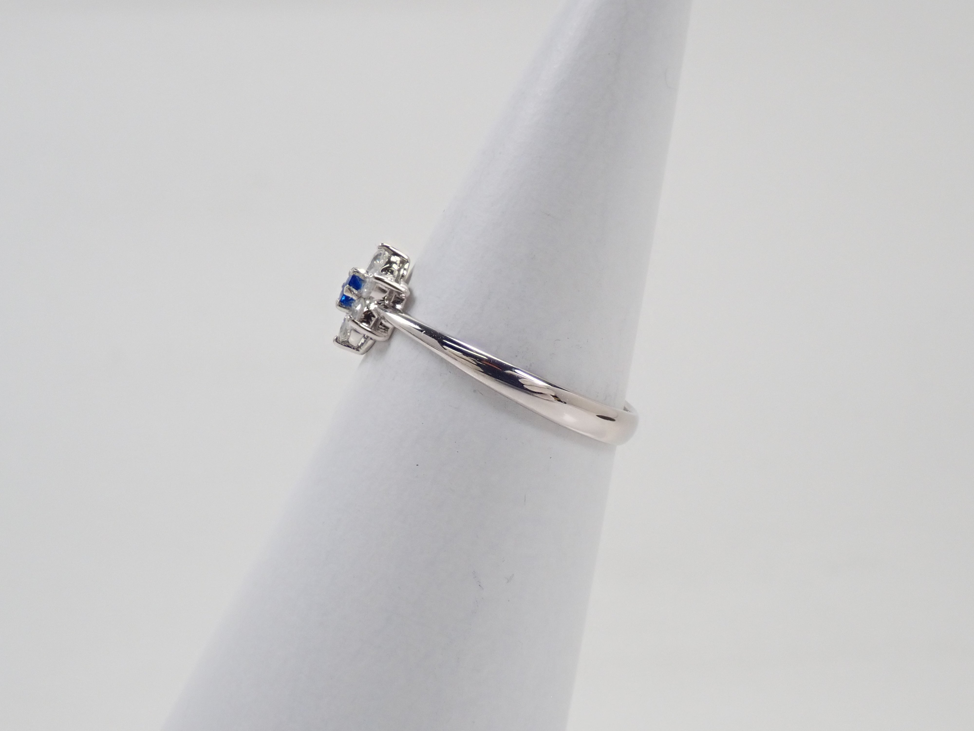 Pt900 アウイナイト 0.035ct リング