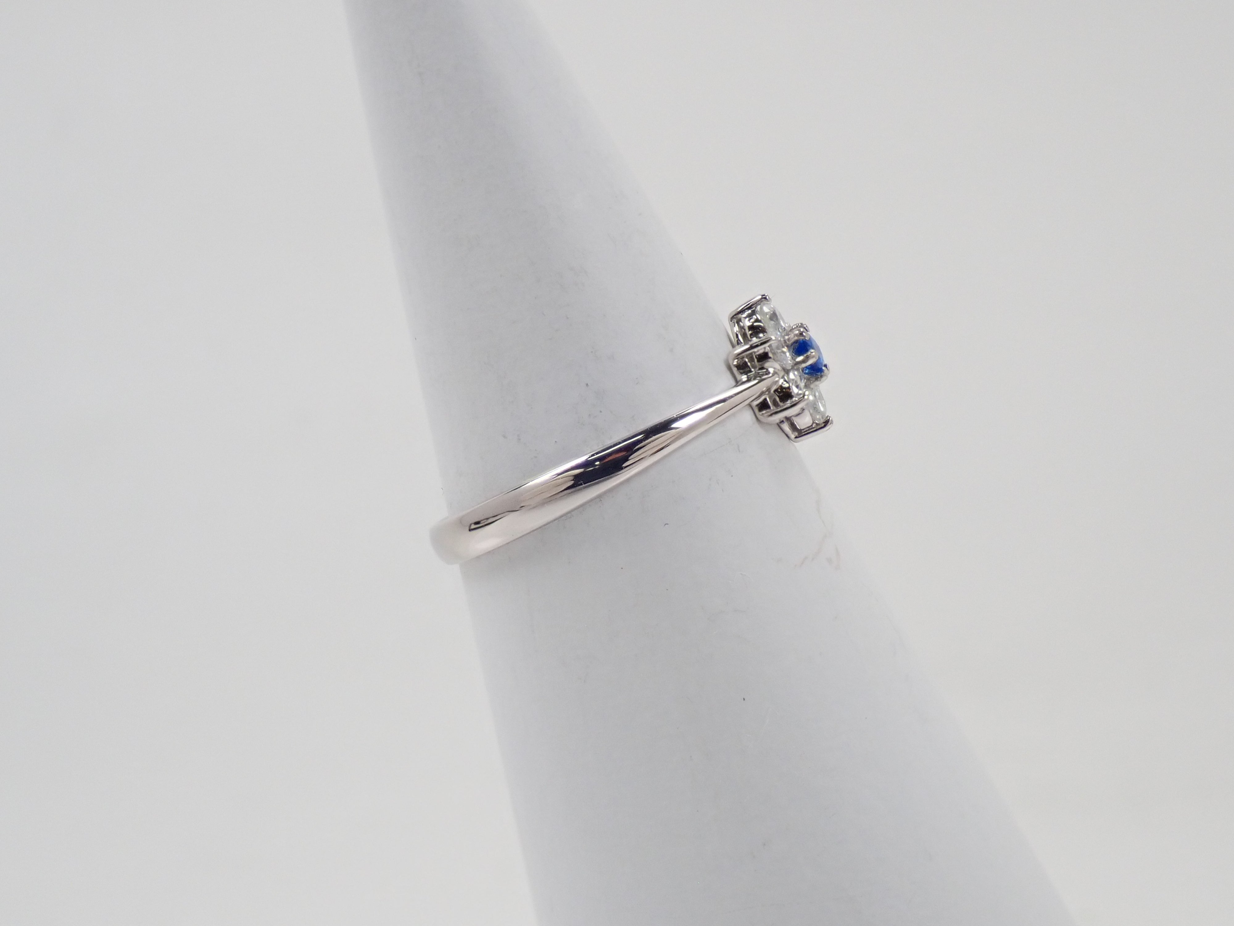Pt900 アウイナイト 0.035ct リング